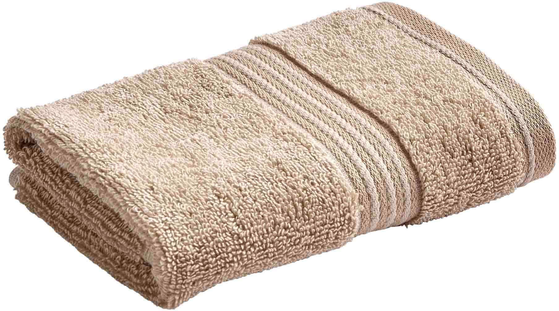 Christy Waschlappen SUPREME Grau Walkfrottier 6er Set