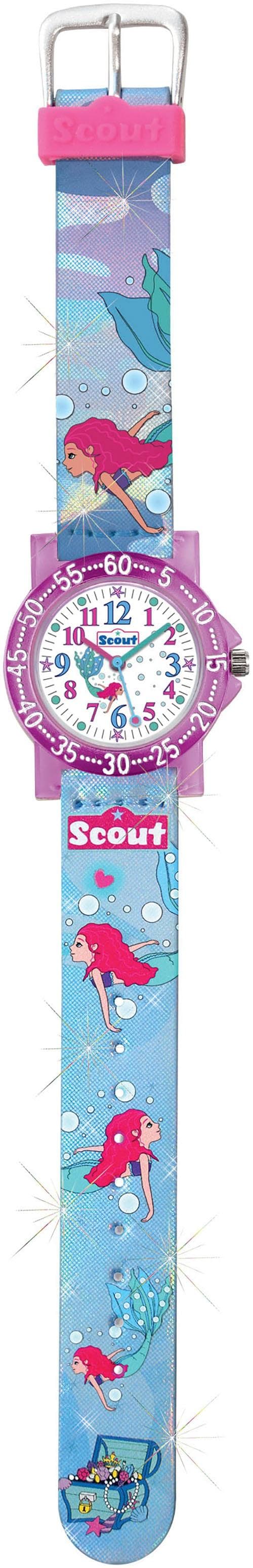SCOUT Quarzuhr "The It-Collection" blau (hellblau, rot) Kinderuhr