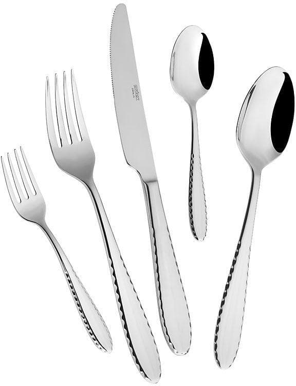 MULEX Payette Besteck-Set 60-tlg. Silber Edelstahl 18/0 Poliert