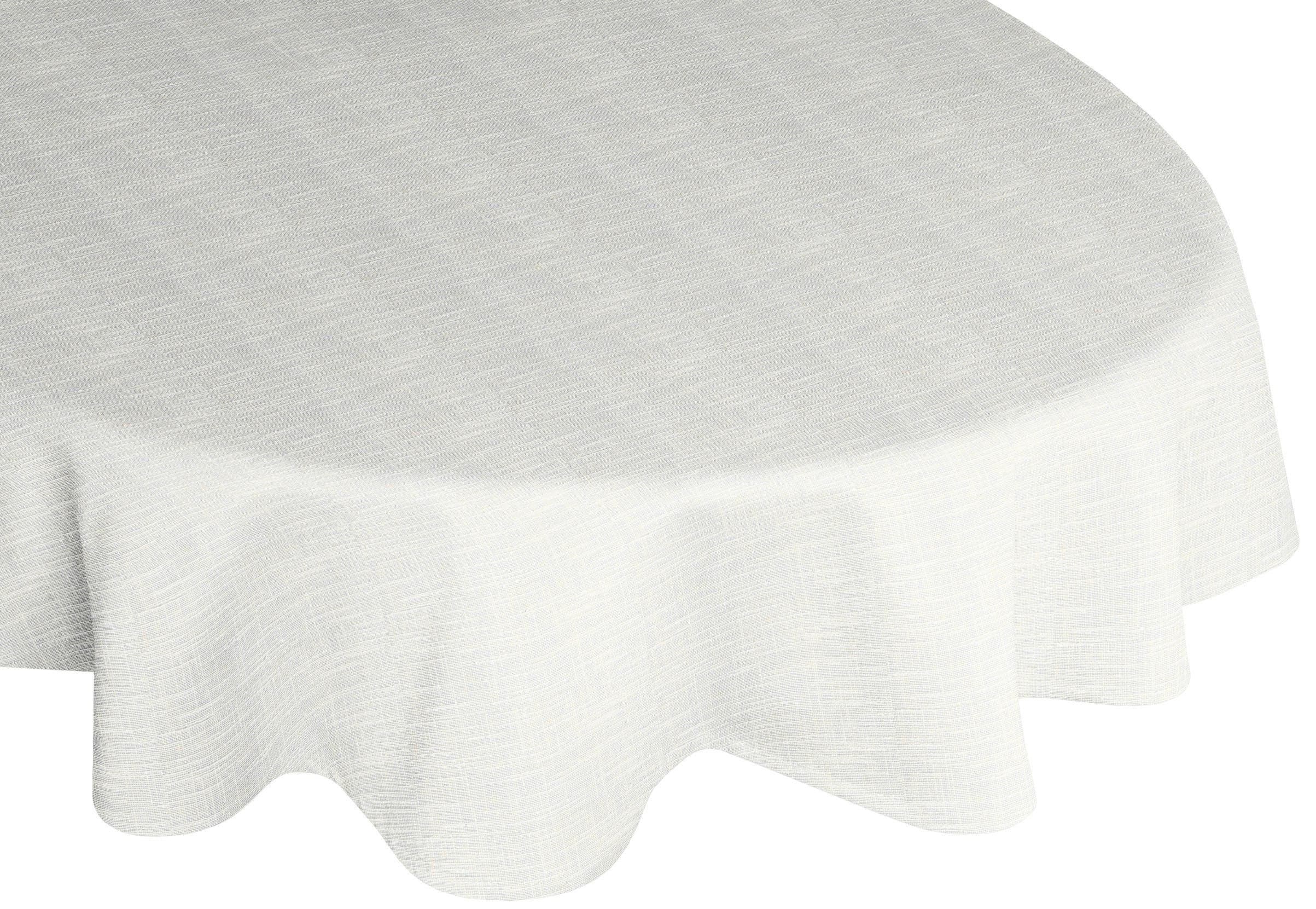 Tischdecke WIRTH WIESSEE rund weiß 160cm