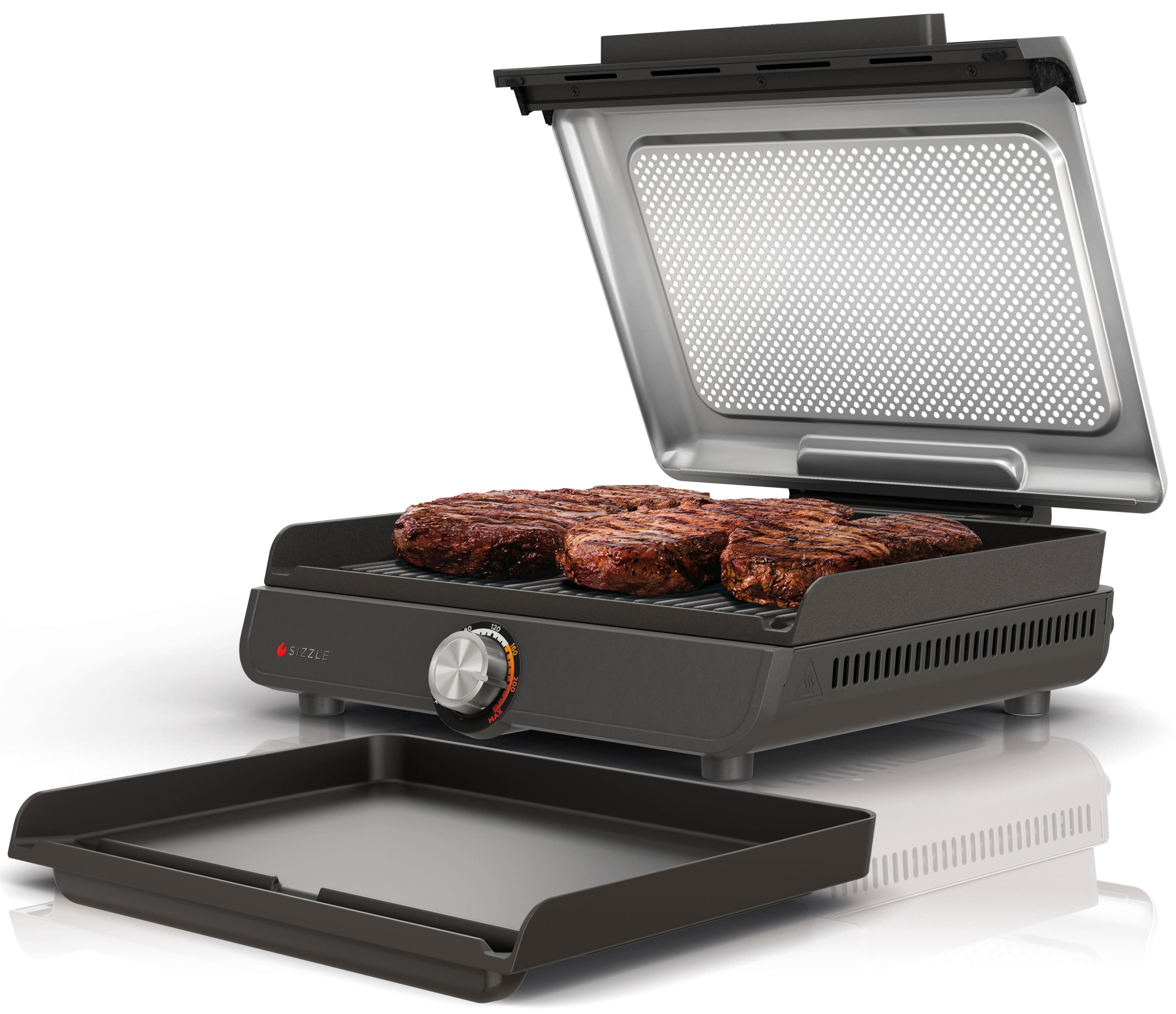 Ninja Elektrogrill Schwarz/Grau
