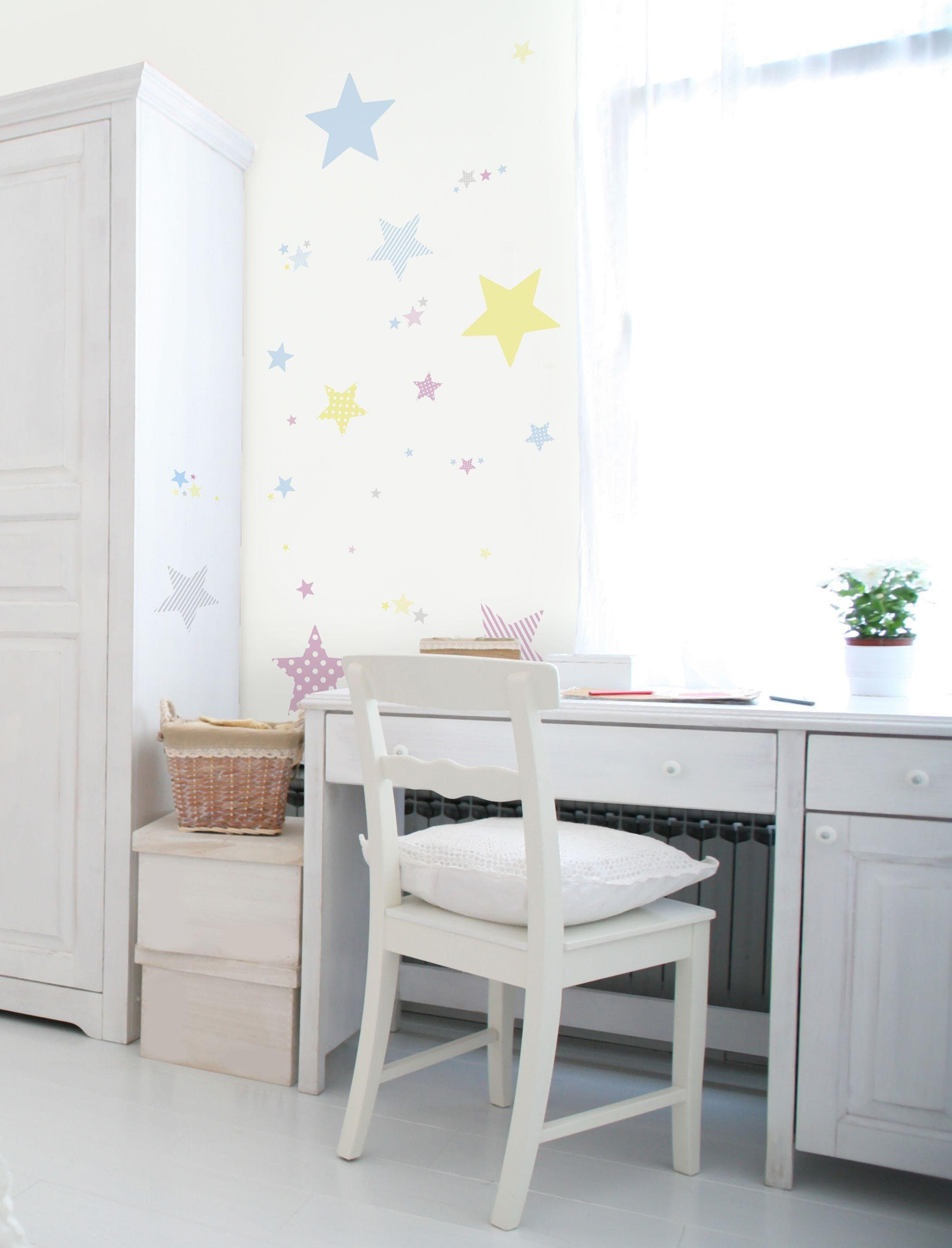 Wandtattoo Sterne Pastell Art for the Home