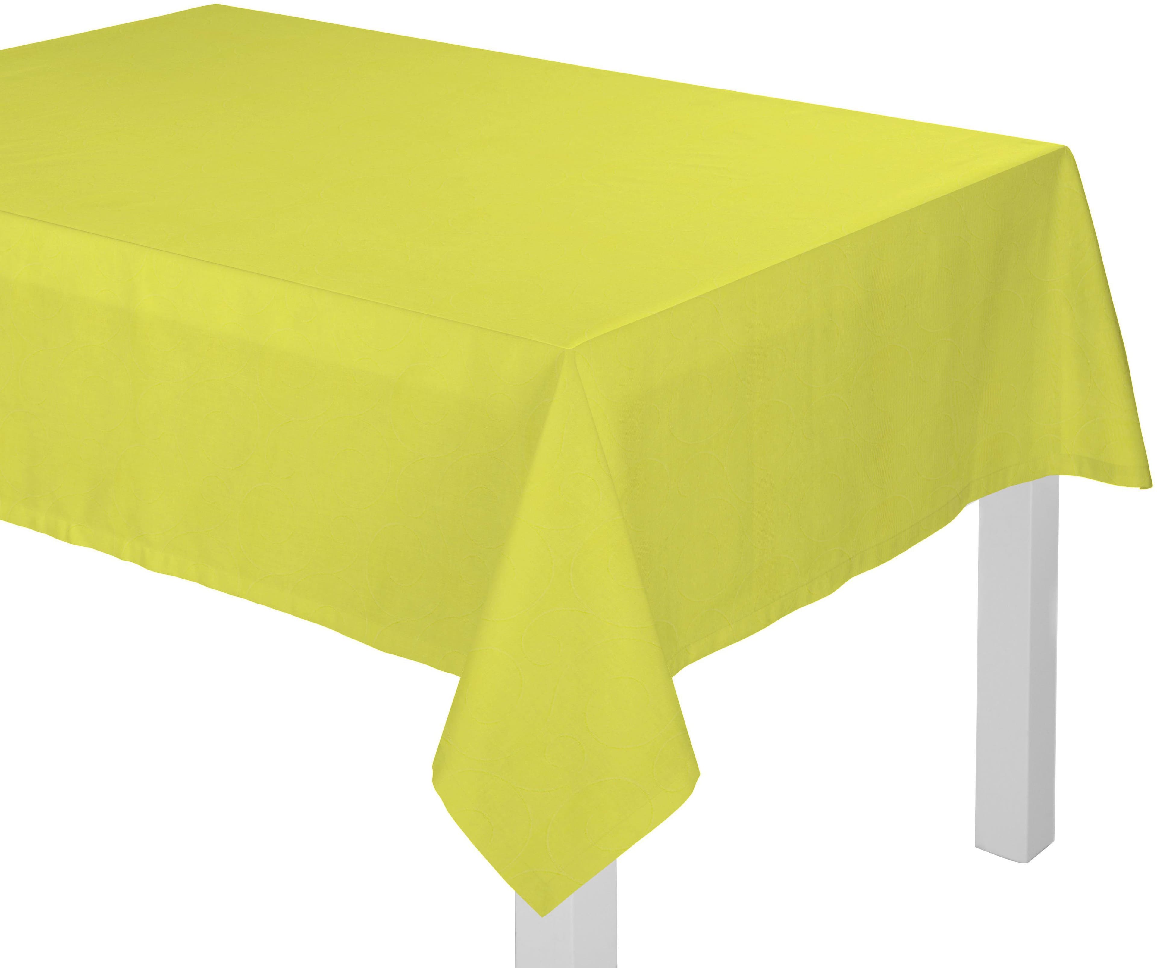 WIRTH Tischdecke Neufahrn Grün 130x190cm