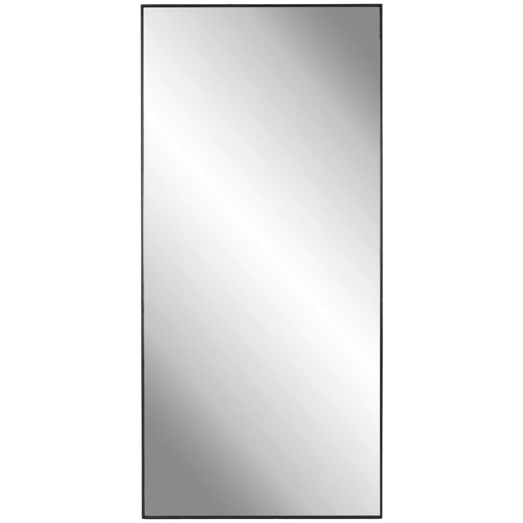 Landscape Wandspiegel Schwarz Rechteckig