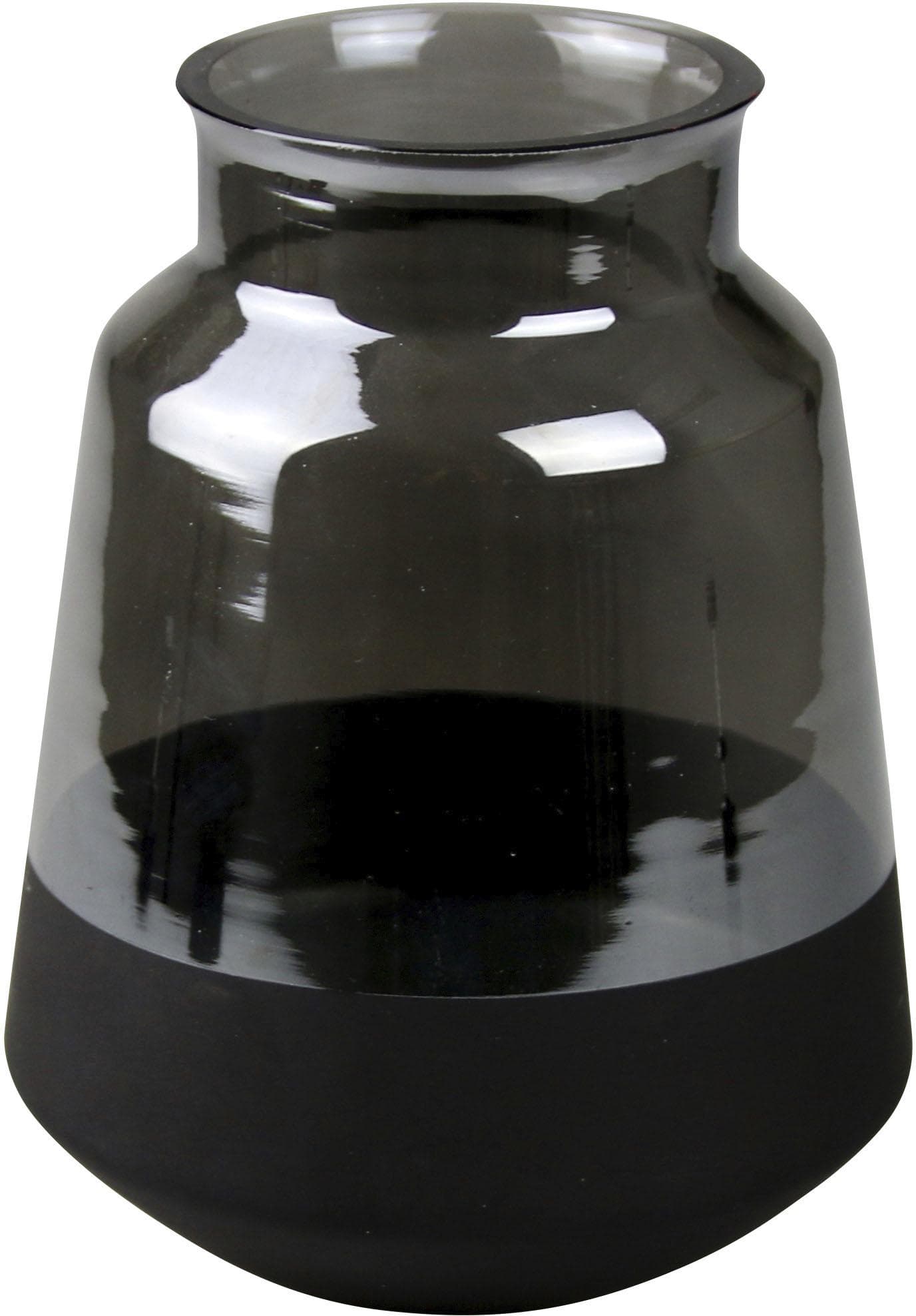 AM Design Tischvase Blumenvase aus Glas (1 St) Dekovase Höhe ca. 21 cm