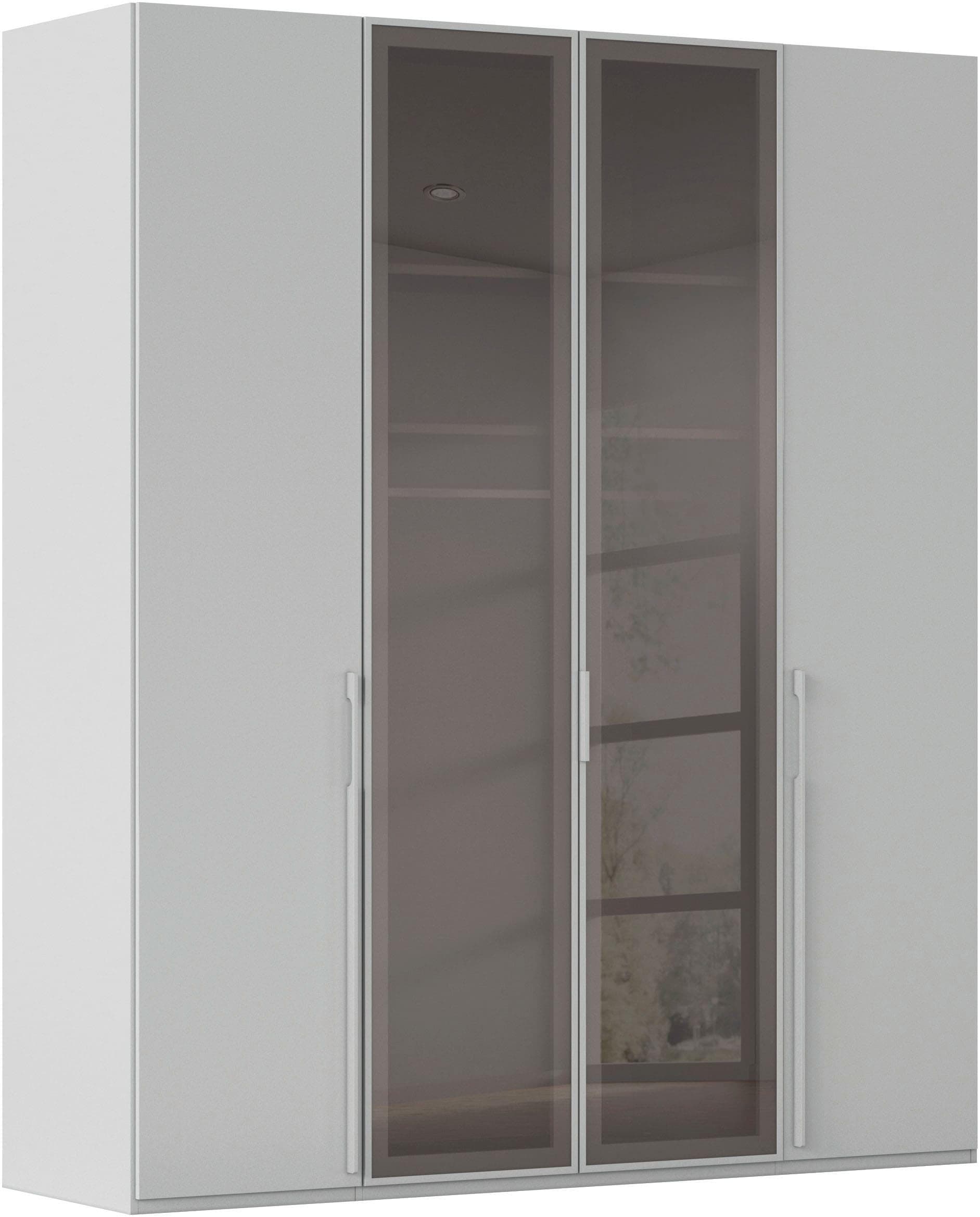 RAUCH Drehtürenschrank SKAT SHINE Seidengrau Premium