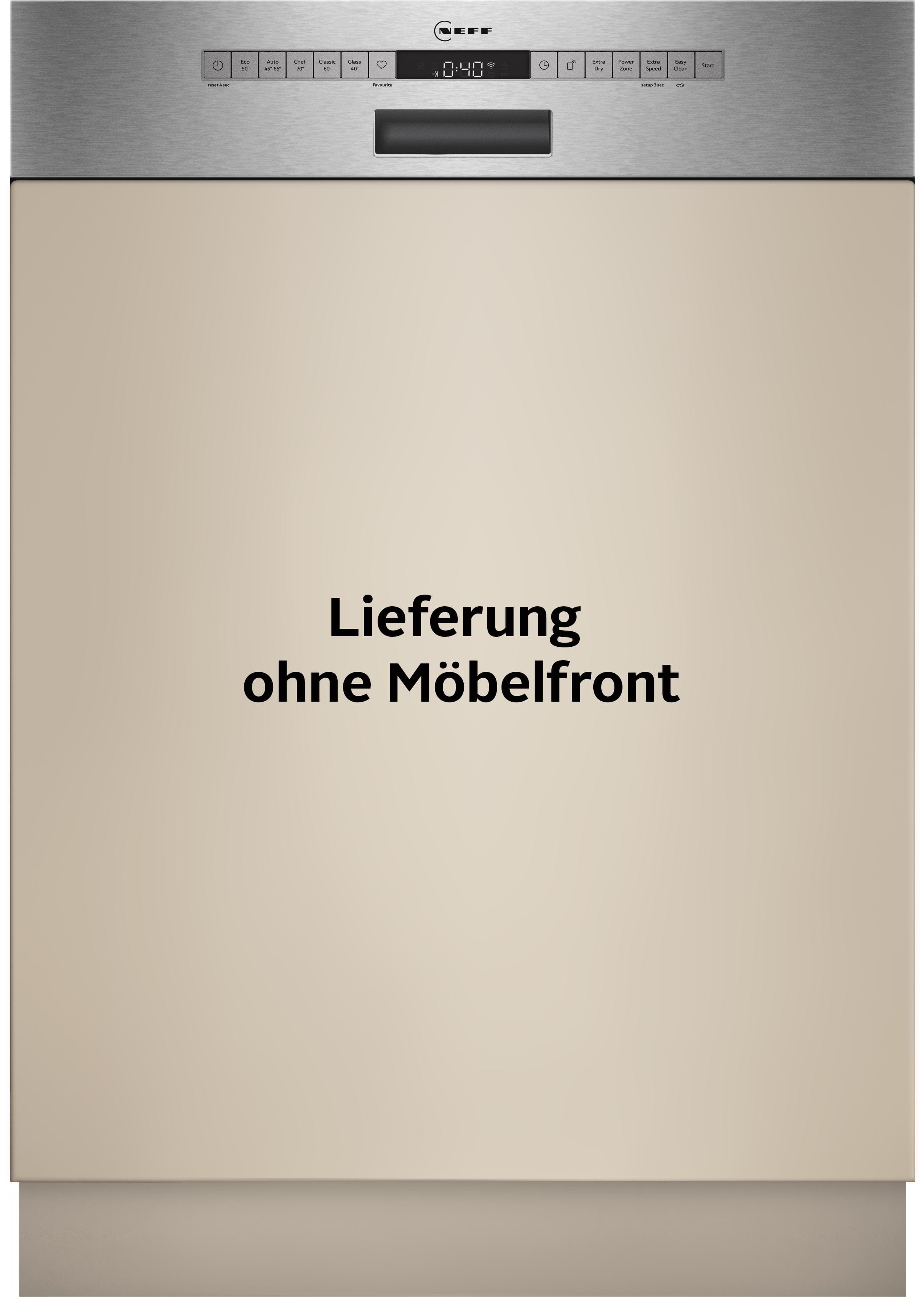 NEFF teilintegrierbarer Geschirrspüler S145HTS06E