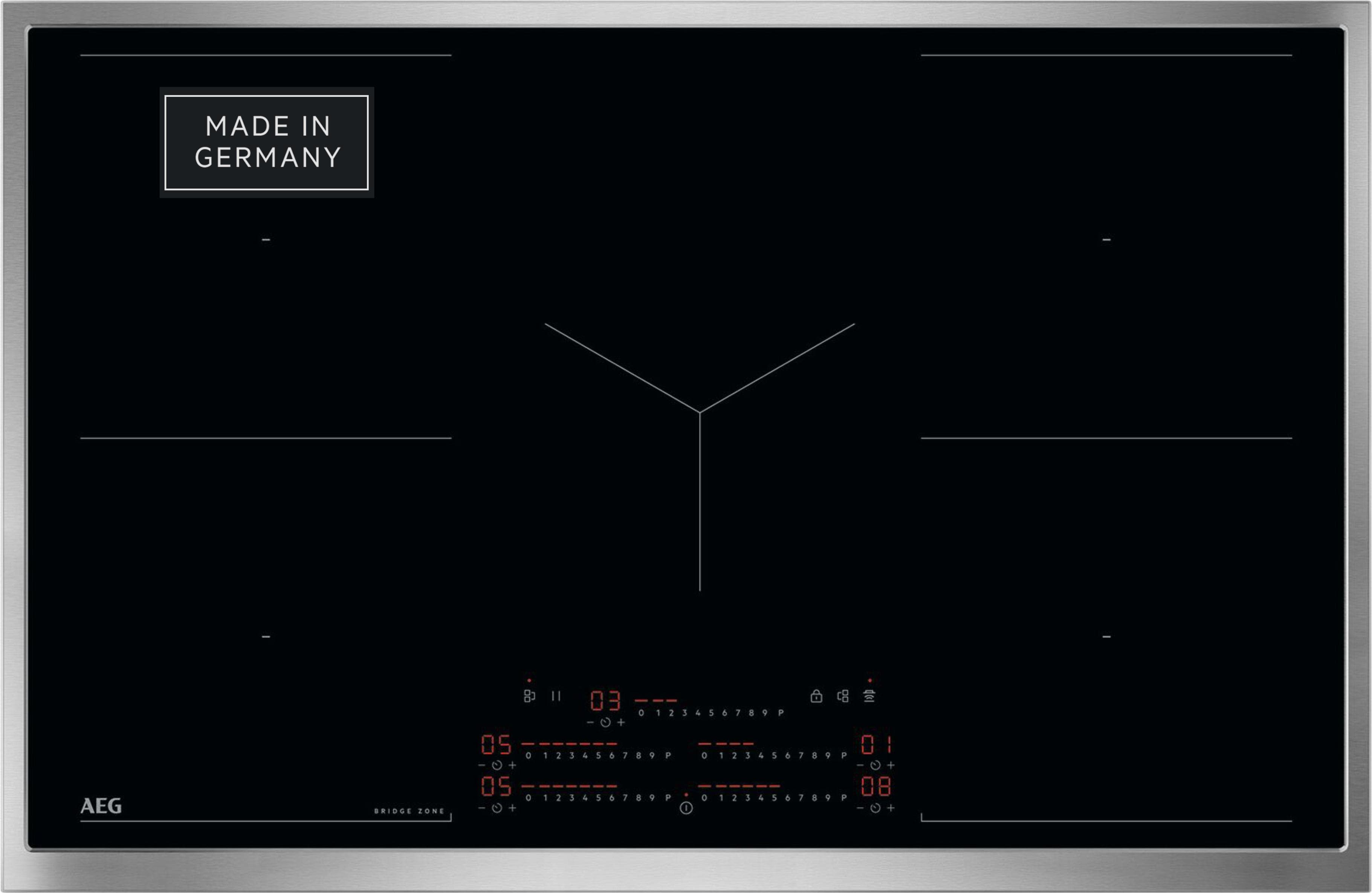 AEG Induktions-Kochfeld TK85IMOFRB PowerBoost 5 Kochzonen