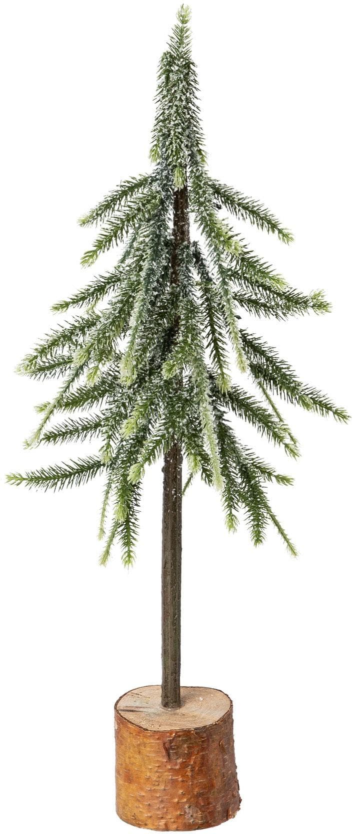 OTTO HOME Weihnachtsdeko Dekobaum Grün 50cm Kunststoff Massivholz