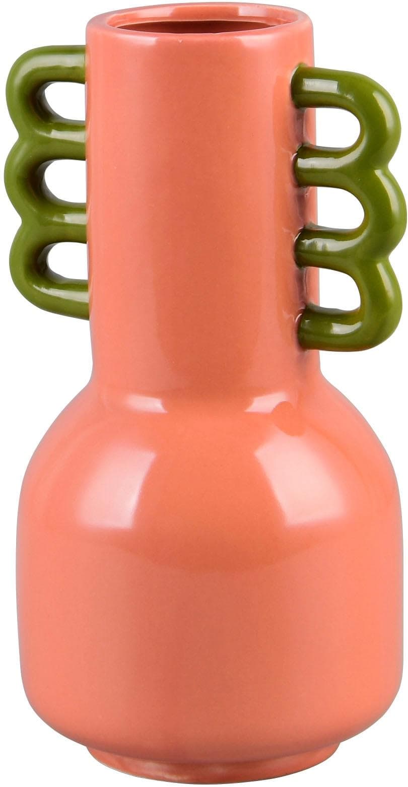 Dekovase KOFI von Mirrors and More in Bunt Keramik