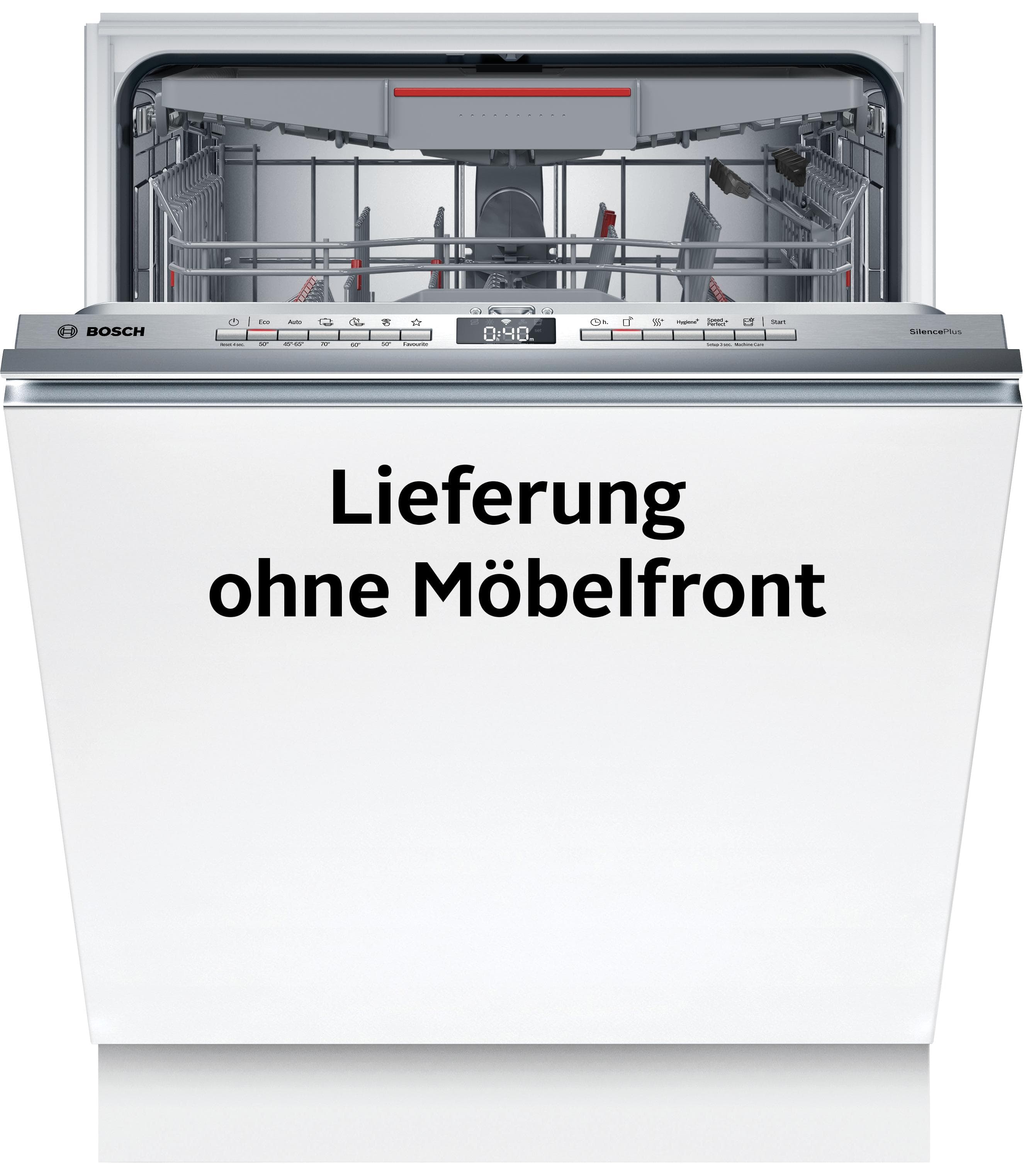 BOSCH Geschirrspüler SBV4ECX32E Vollintegrierbar Silber Besteckschublade