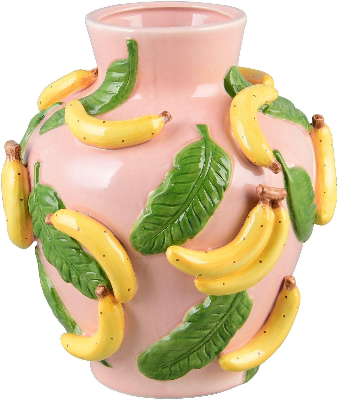 Dekovase BANA Bunt Keramik von Mirrors and More