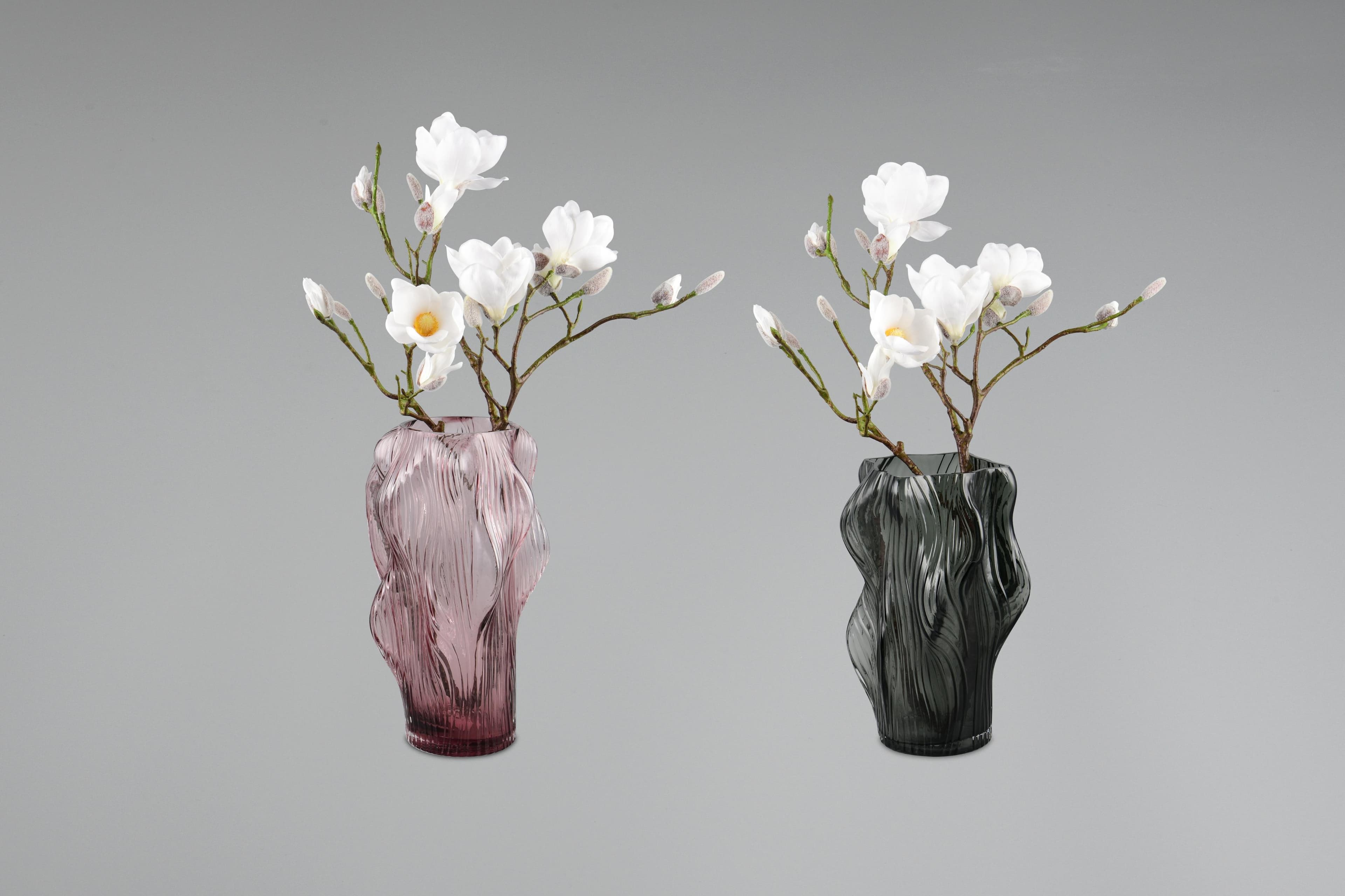 Mirrors and More Dekovase VAPOR Mokka Glas