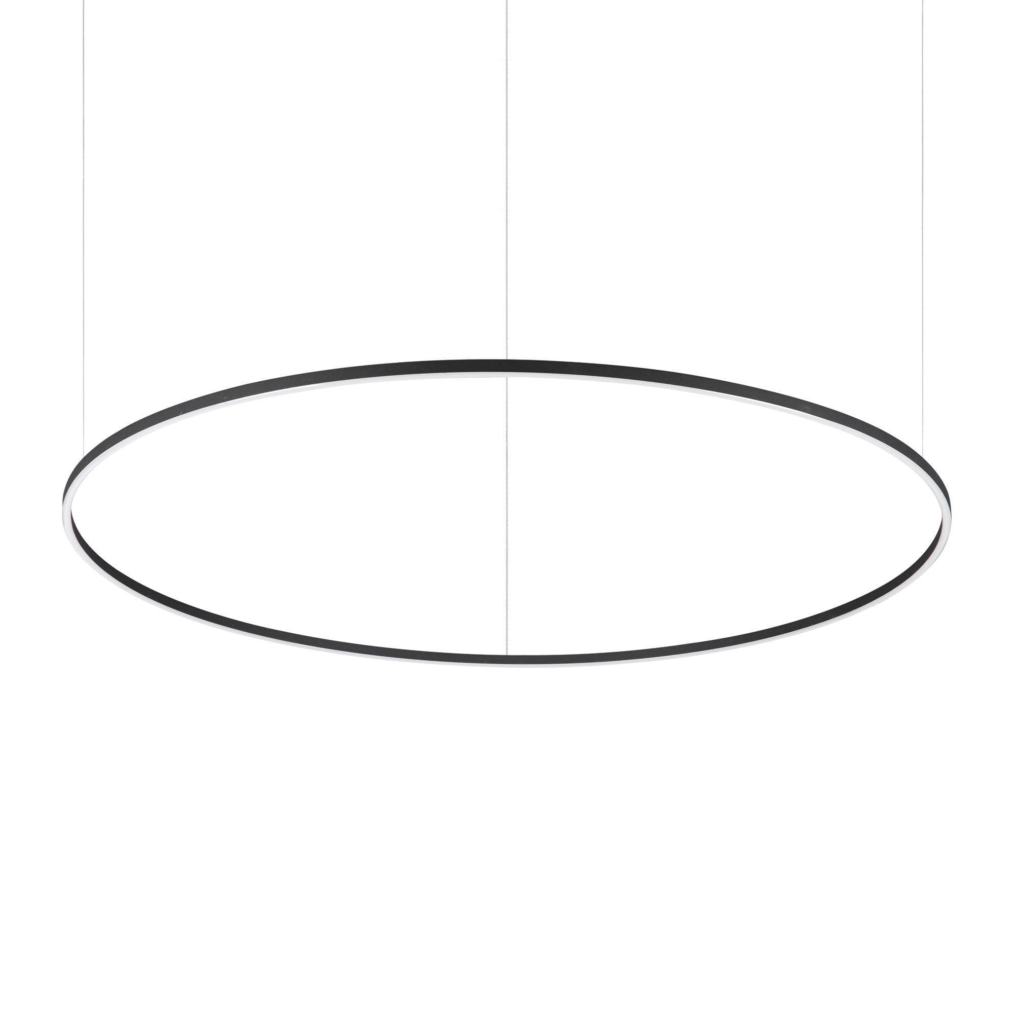 Ideal Lux LED-Hängelampe Oracle Slim Schwarz