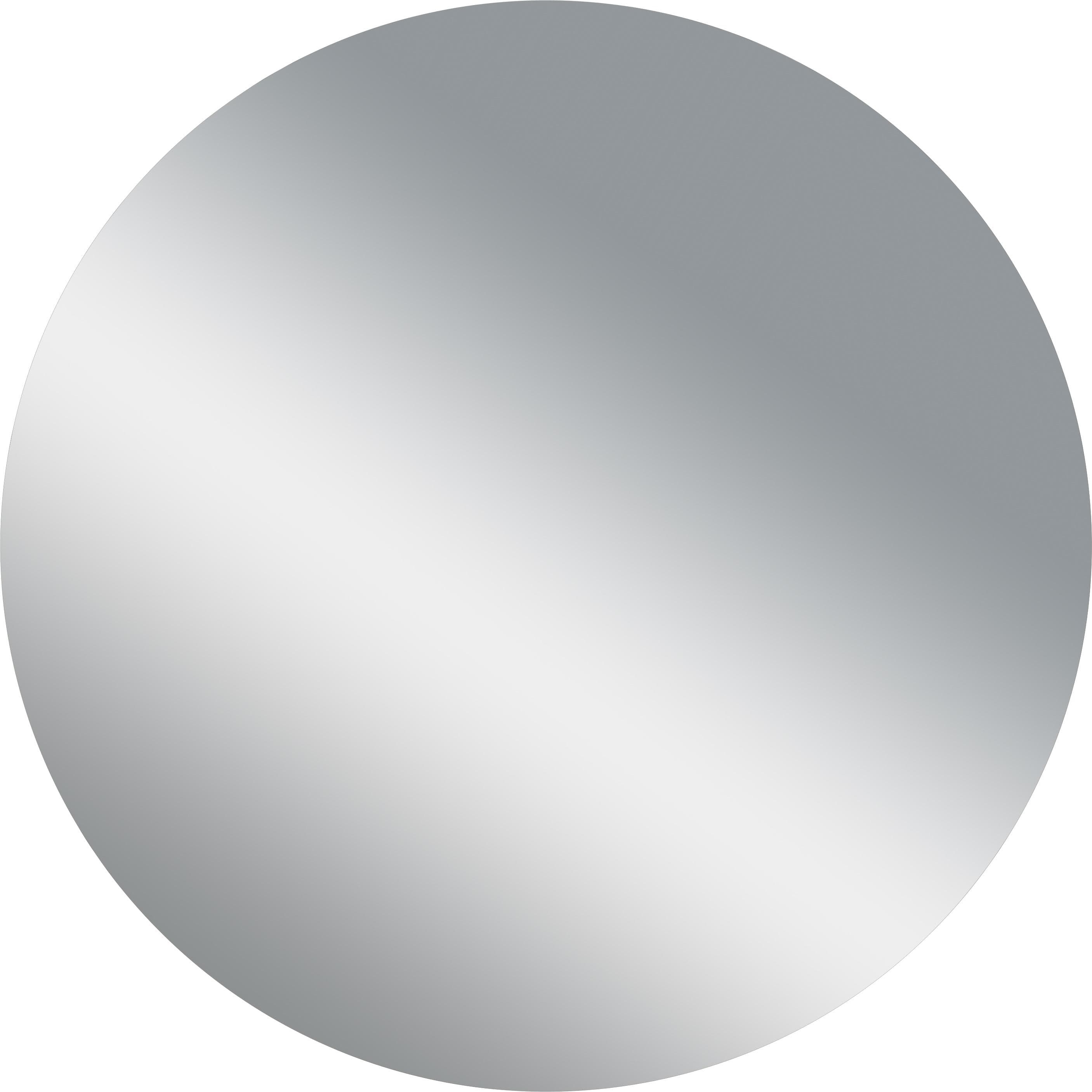 Germania Libbiano Plus Spiegel Schwarz Rahmenlos 80x80 cm