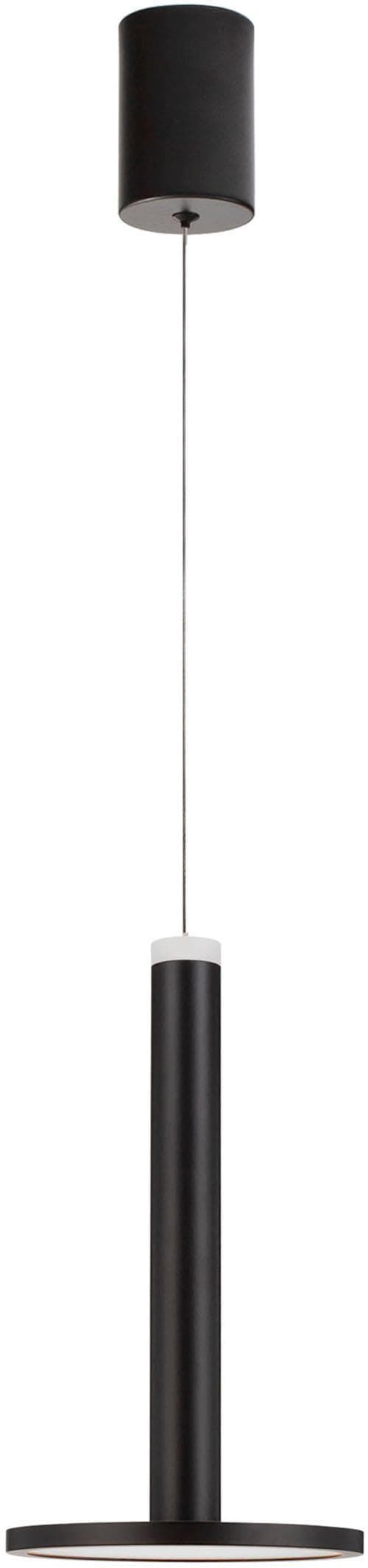 NOVA LUCE LED-Hängeleuchte PALENCIA Schwarz Aluminium