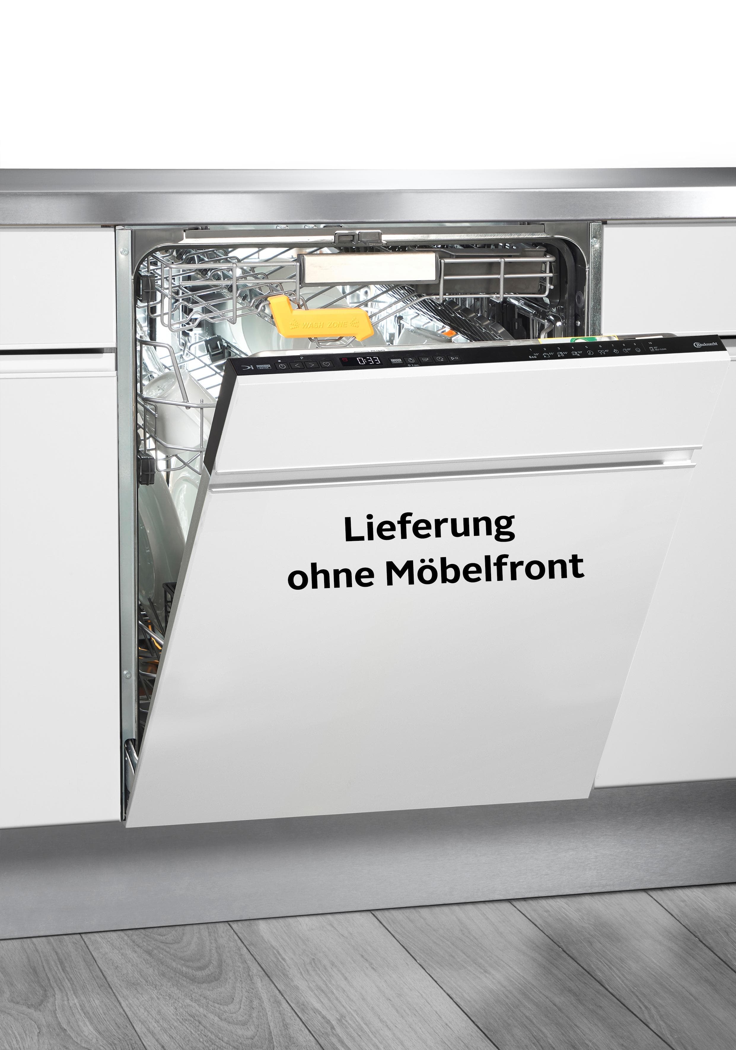 Bauknecht vollintegrierbarer Geschirrspüler BKSV1 IBM schwarz