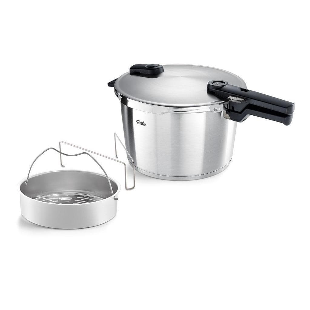 Fissler Schnellkochtopf Vitaquick Premium 8,0 L Silber Edelstahl