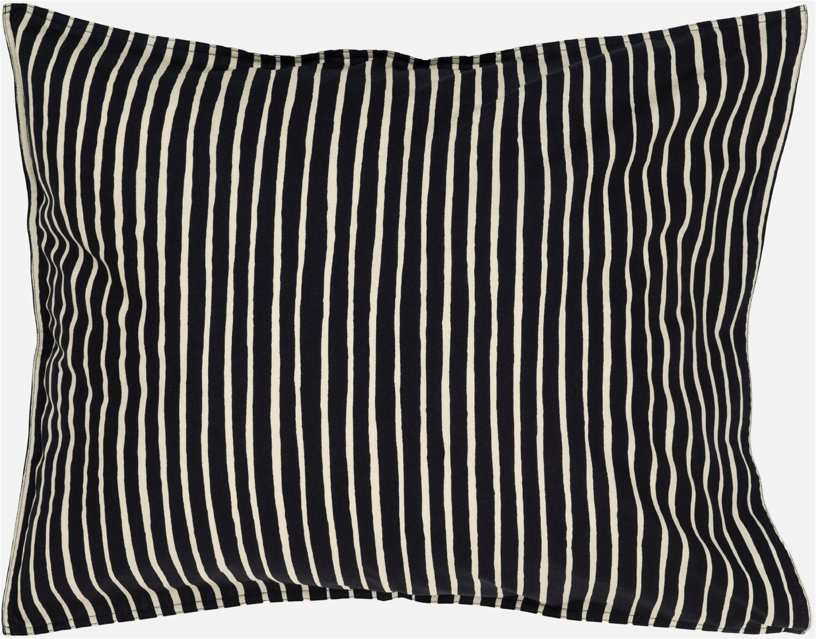 MARIMEKKO Kissenbezug PICCOLO Schwarz Weiß 80x80 cm Baumwolle
