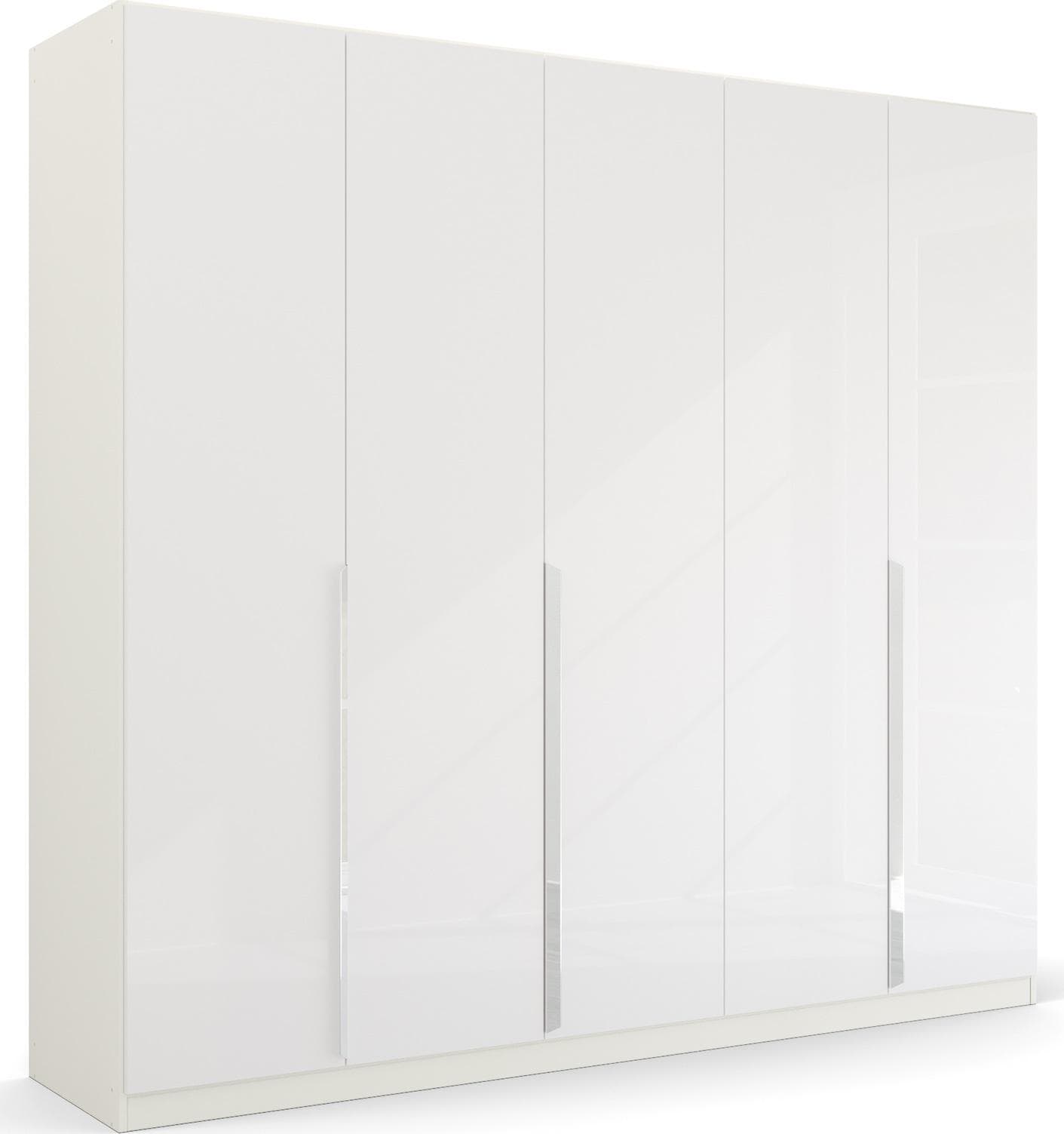 Rauch Drehtürenschrank GLAMOUR BY QUADRA SPIN Weiß Hochglanz