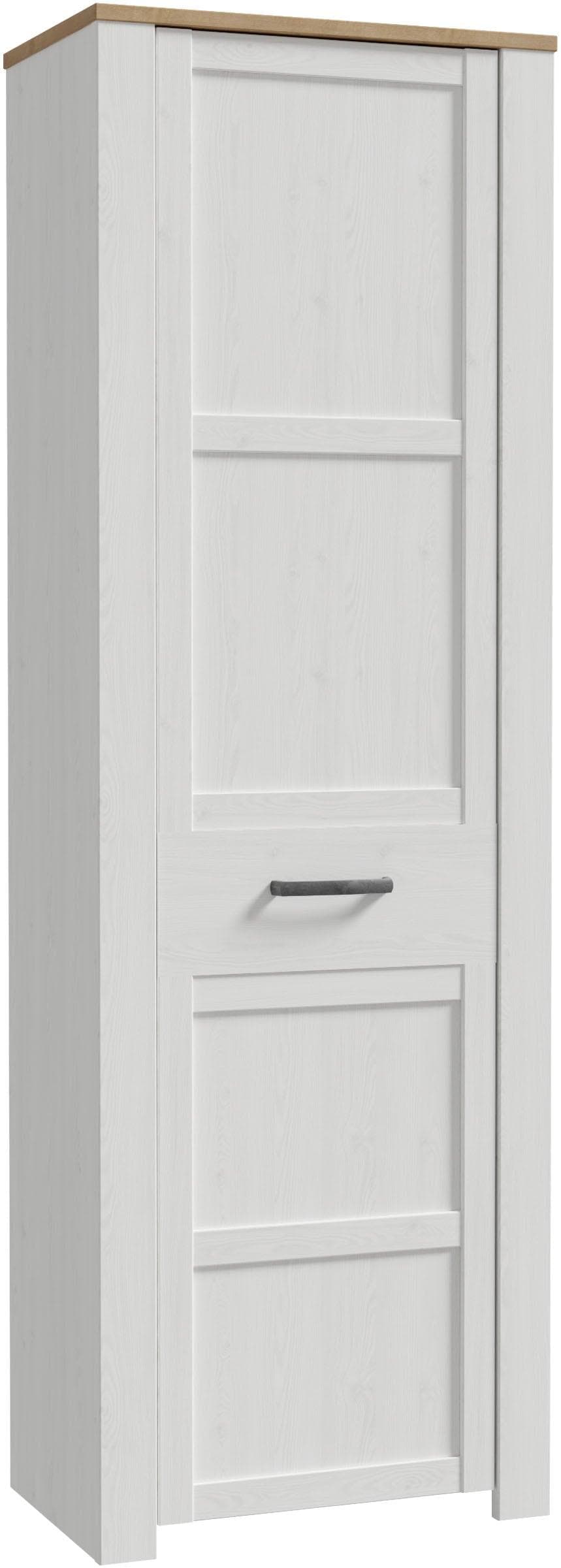 FORTE Garderobenschrank Soft Close Eiche Lärche Hell