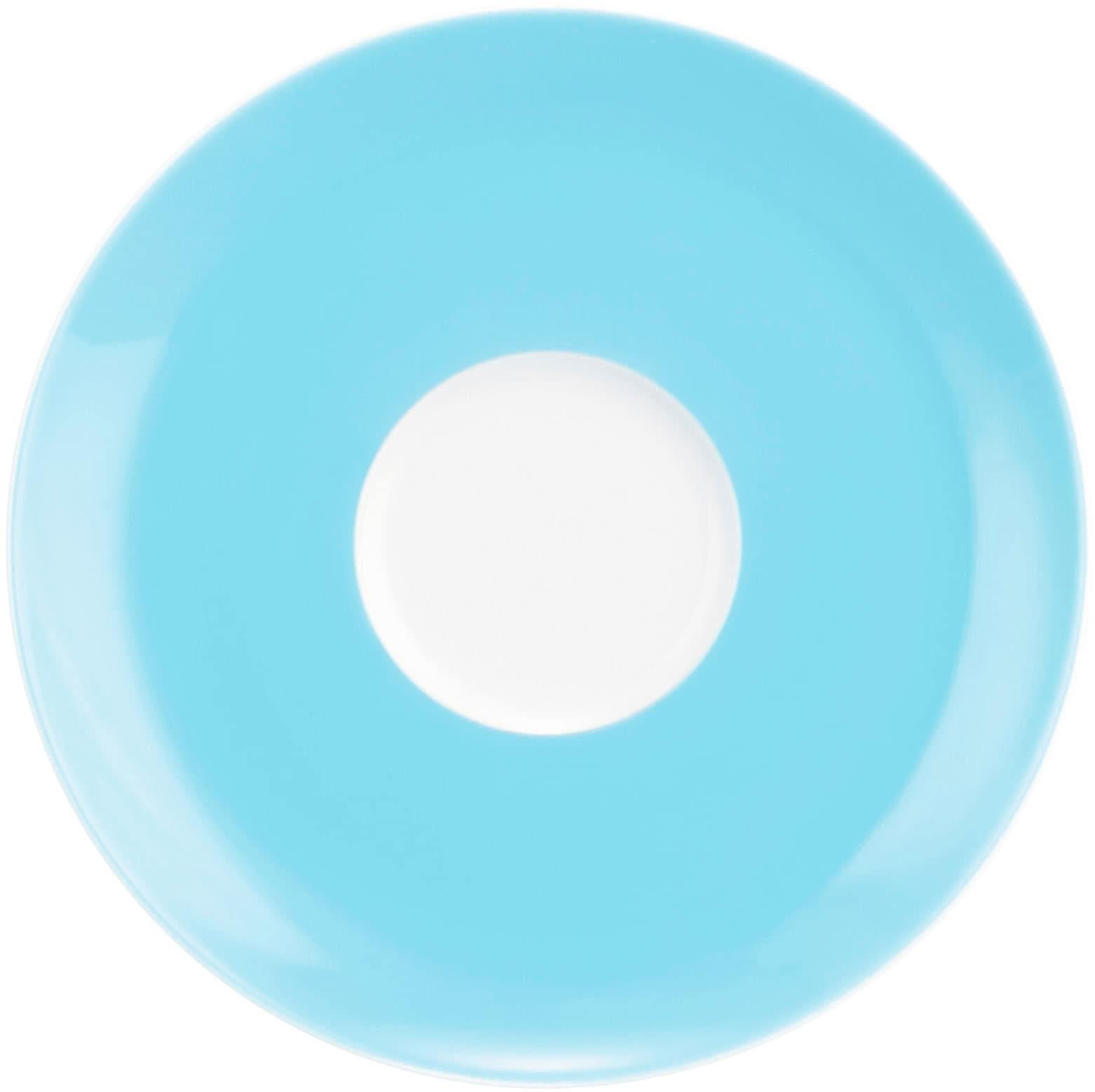 SELTMANN WEIDEN Liberty Untertasse Lagoon Blau Porzellan
