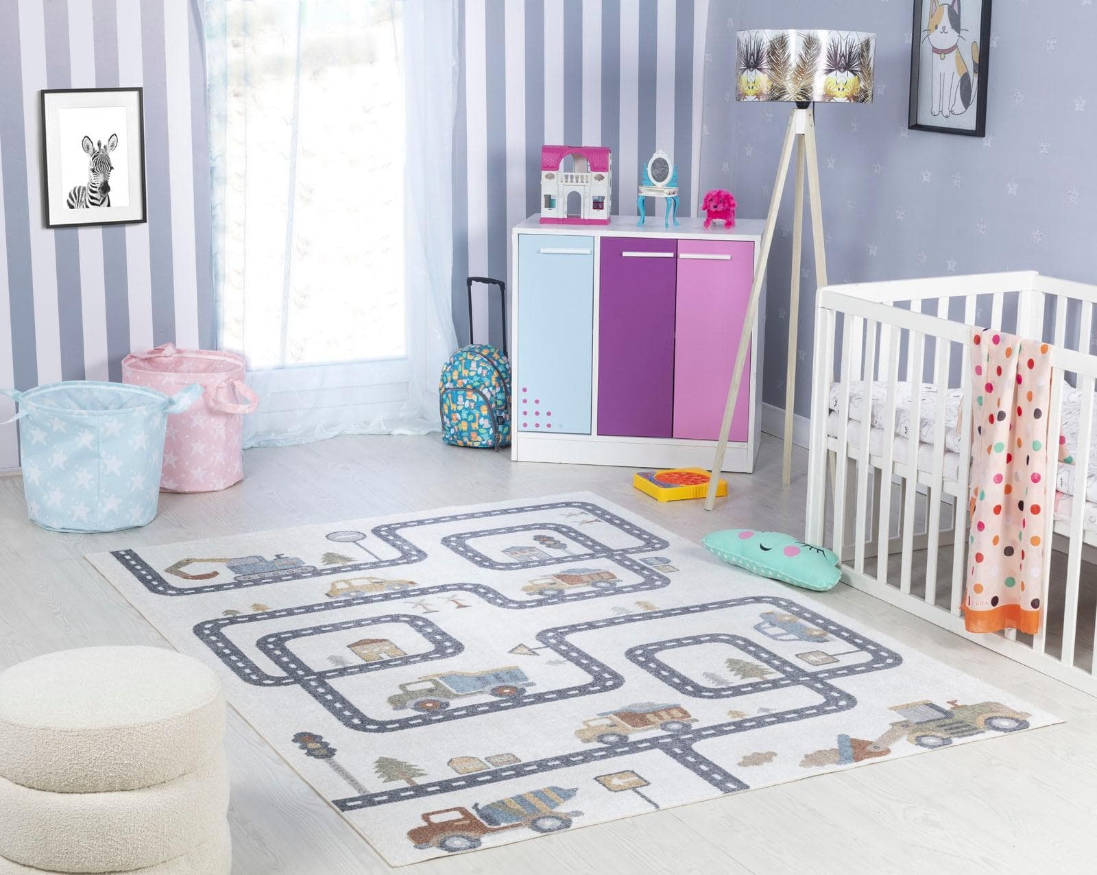 LIVABLISS Kinderteppich OSAKA beige 160x213 cm