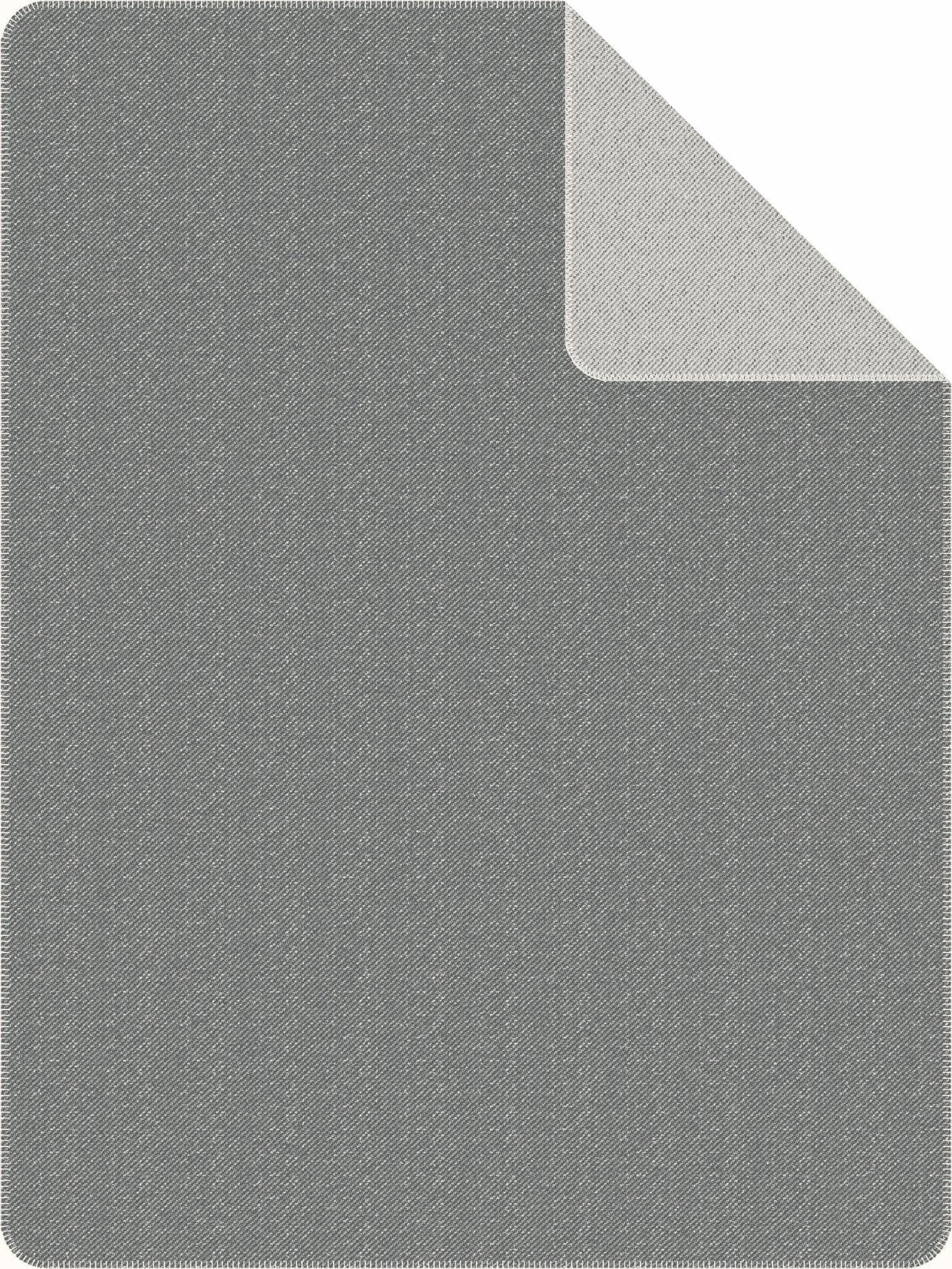s.Oliver Wohndecke Haag Silber Doubleface Optik Kuscheldecke