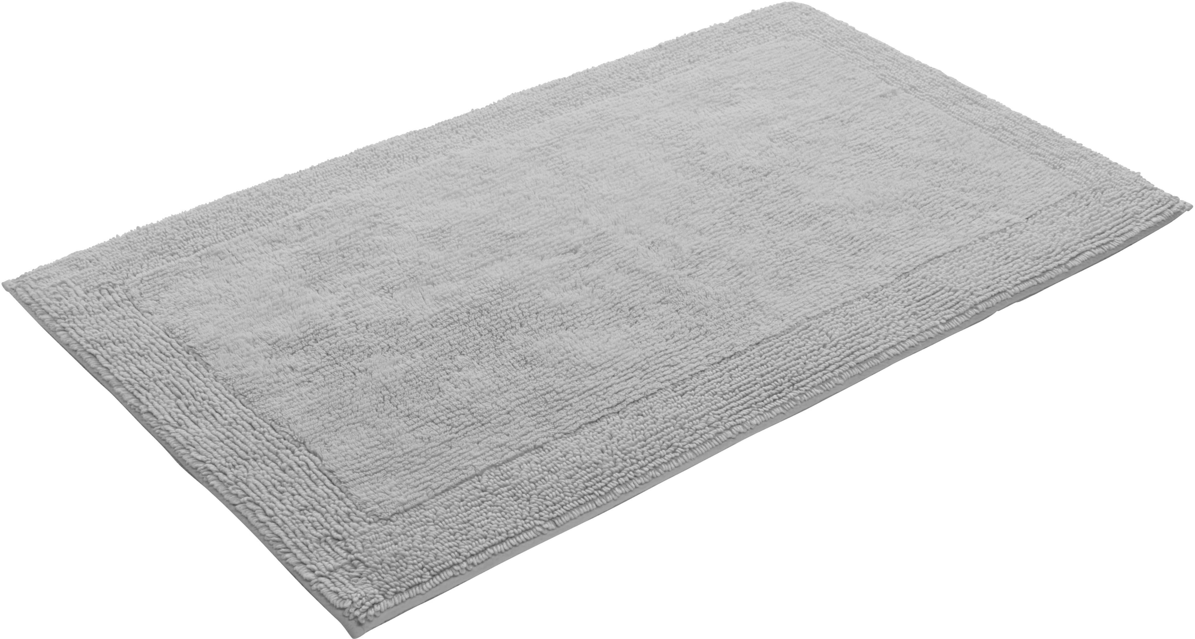 Badematte GRUND Grau Unifarben