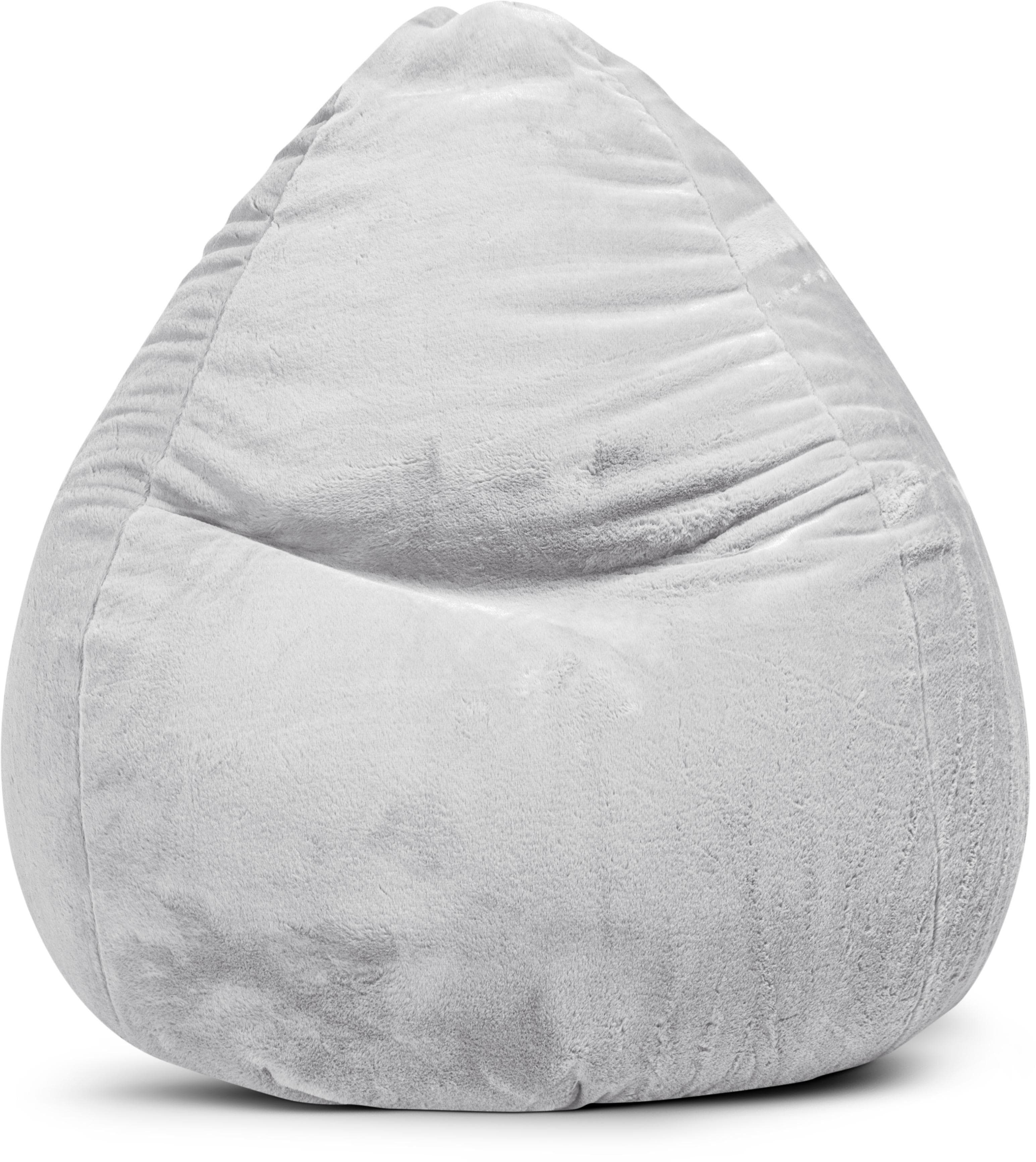 Magma Heimtex Sitzsack Beanbag SOFTY XXL Grau