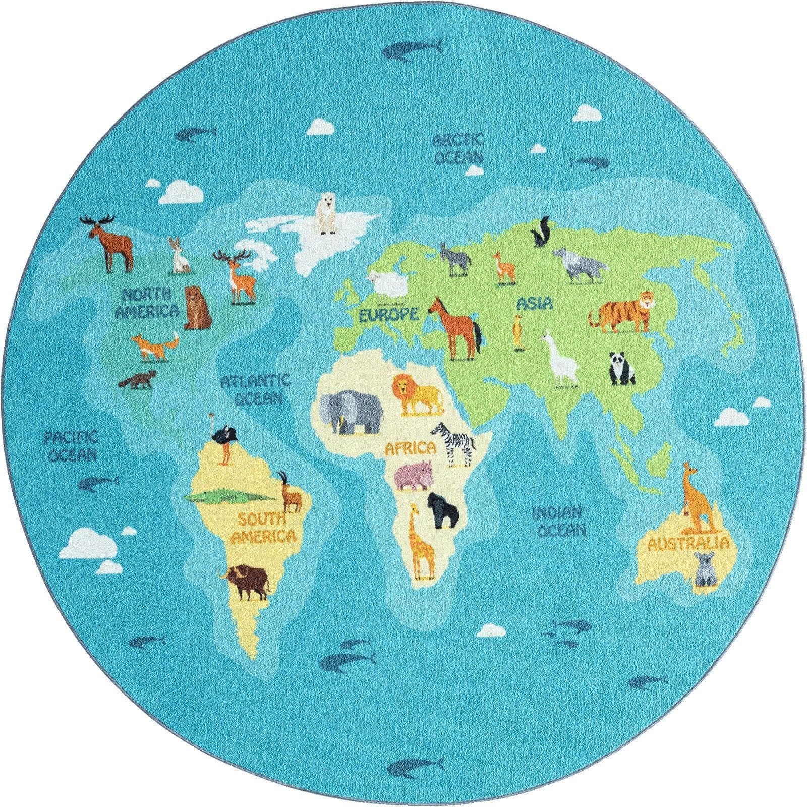 the carpet Happy Life Kinderzimmer Teppich Spielteppich