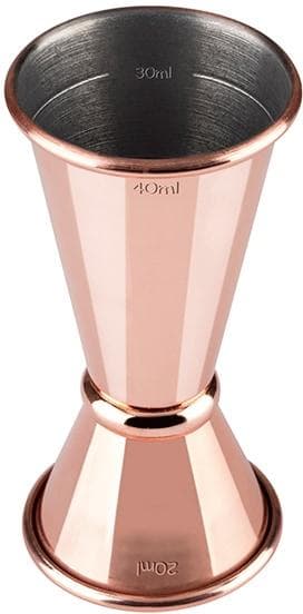 Buddy's Bar Barmaß Edelstahl Kupferfarben 2cl/4cl