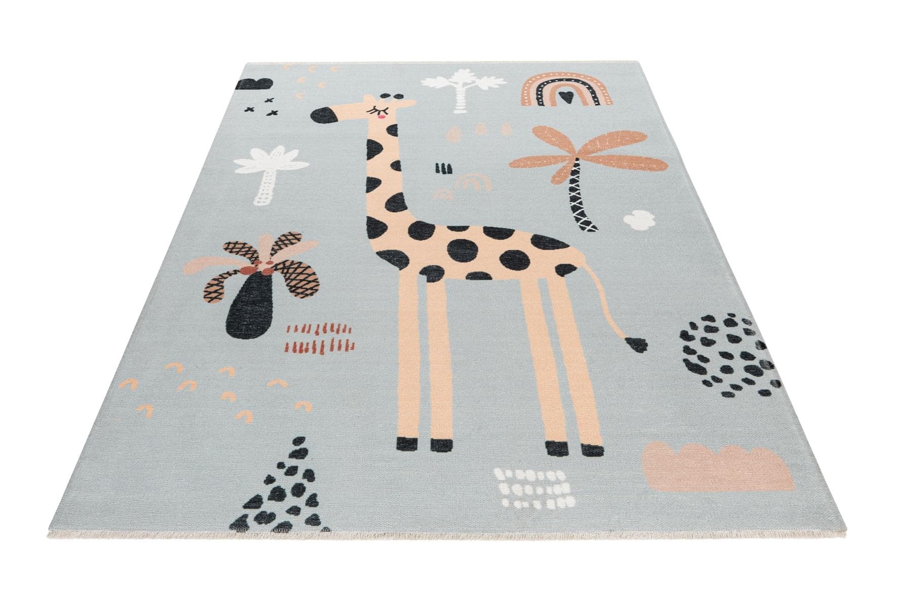 Obsession Kinderteppich My Greta 625 Bunt Giraffe Motiv