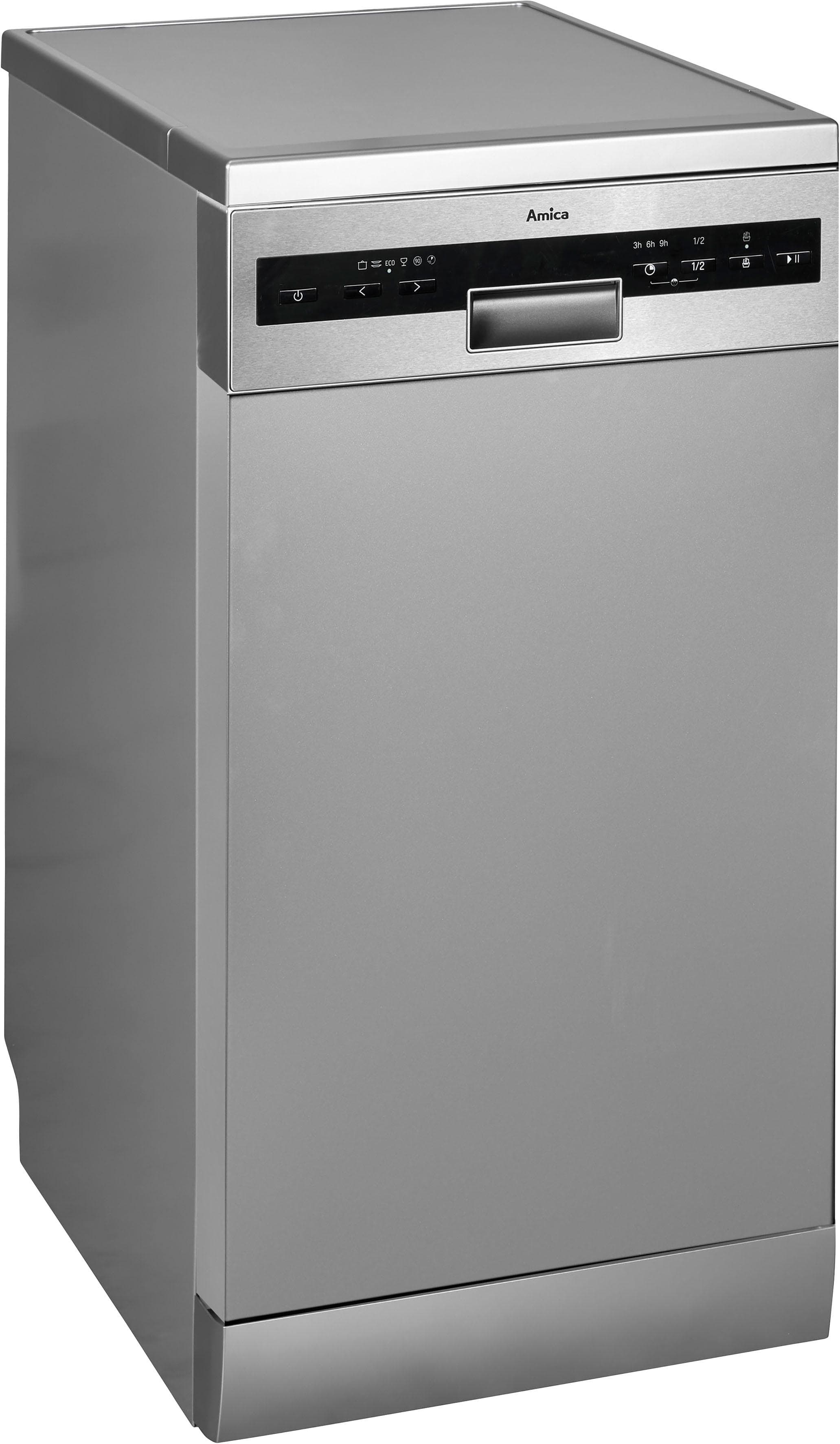 AMICA Standgeschirrspüler GSP 531 100 E Silber