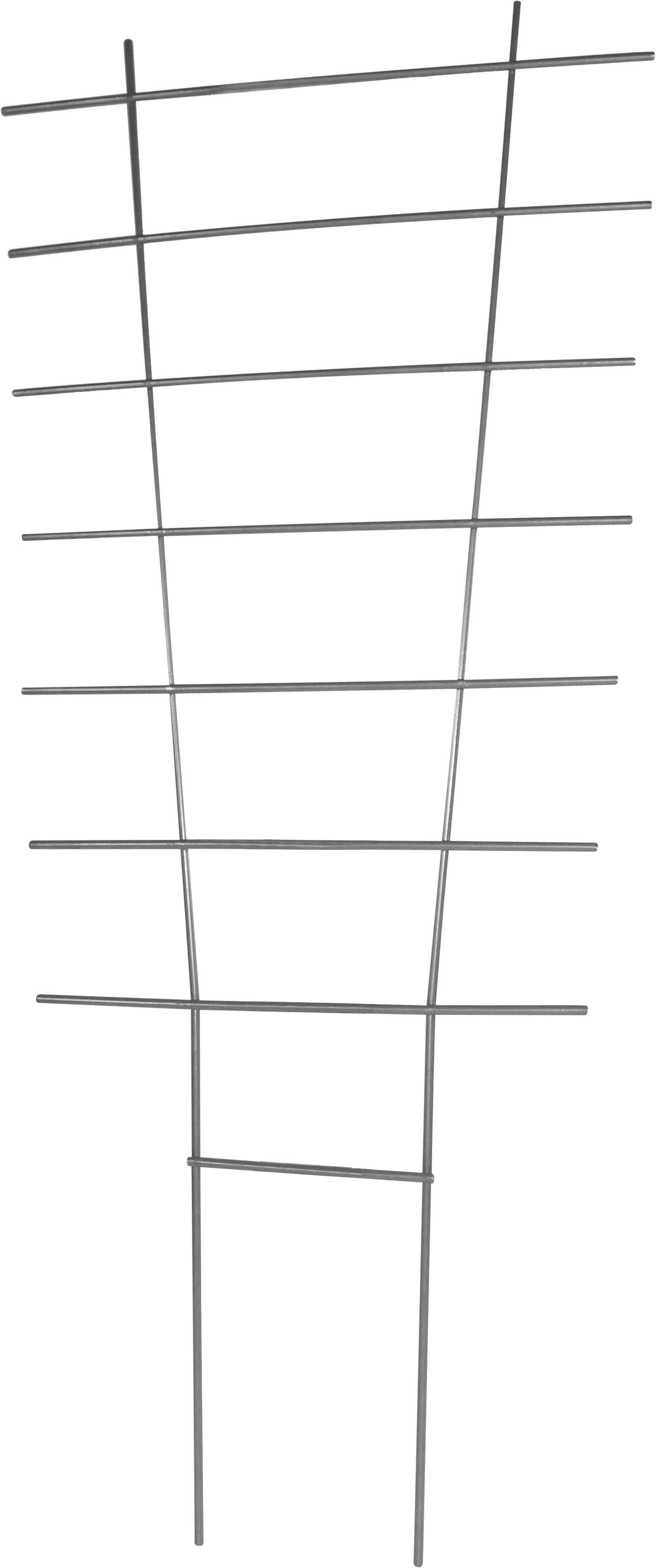Windhager Rankgitter Metall Weiß Blumenstütze