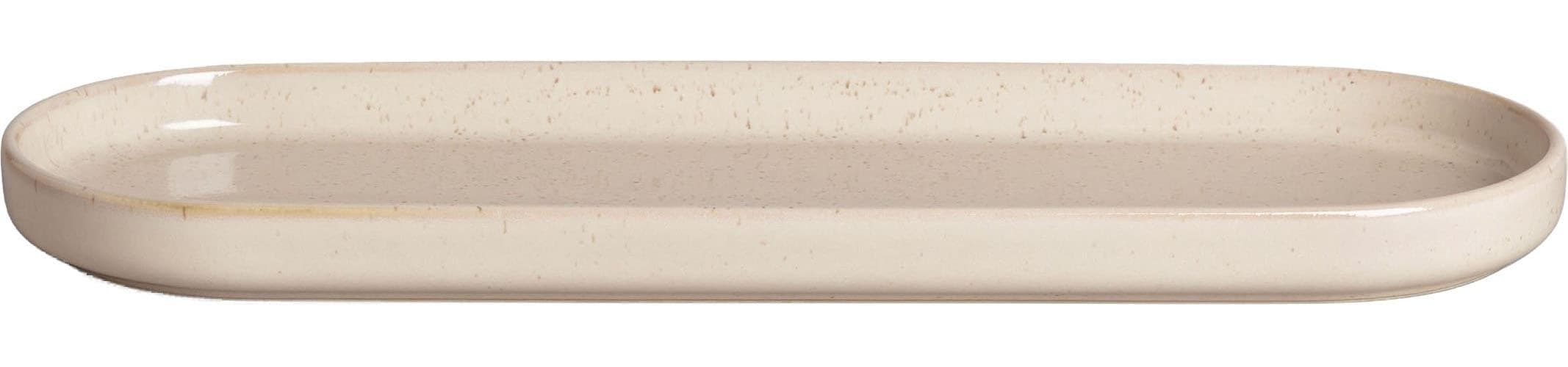 MÖVE Dekotablett Aura Creme Keramik