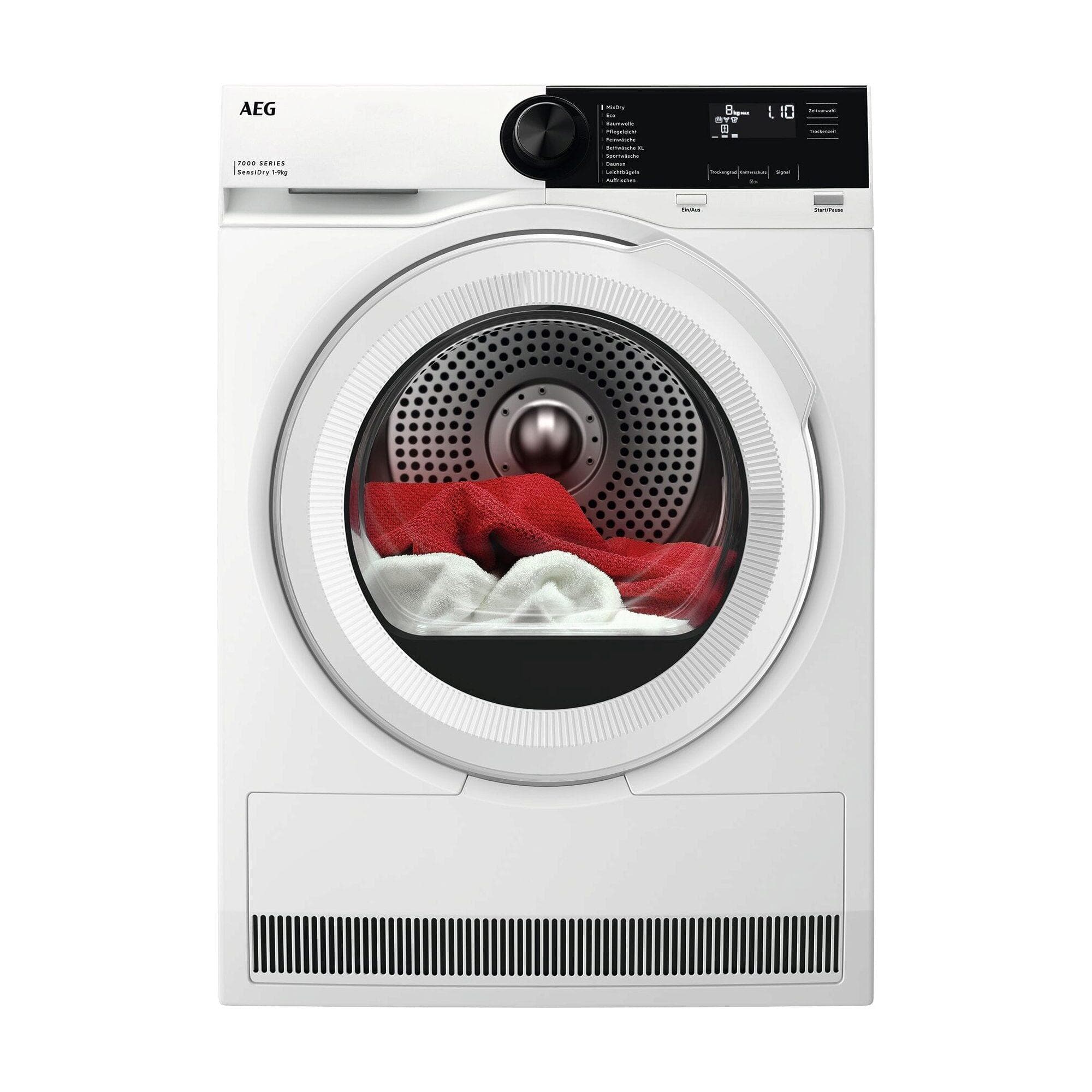 AEG Wärmepumpentrockner SensiDry Weiß LED-Display