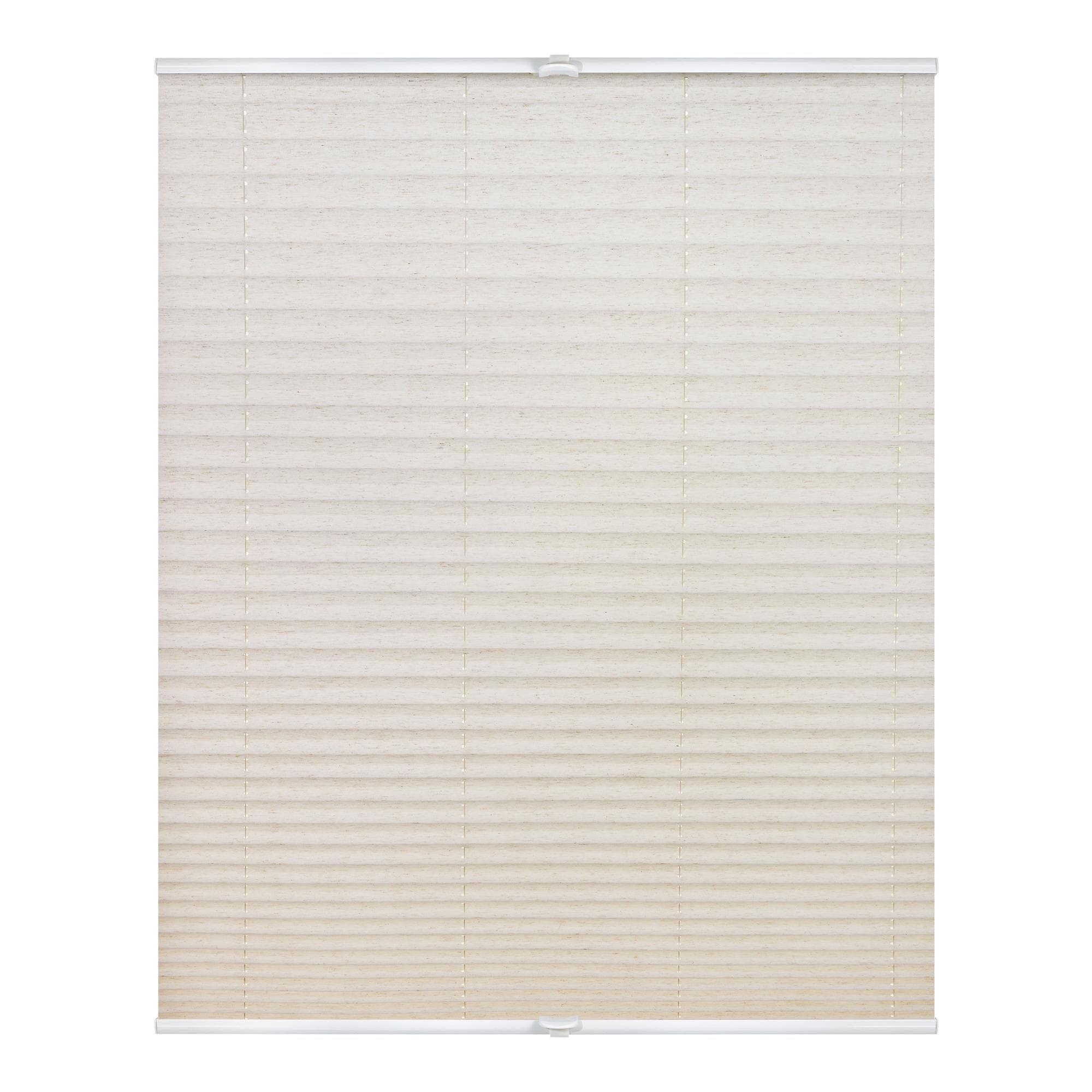 LICHTBLICK Plissee Klemmfix beige weiß 65x130 cm