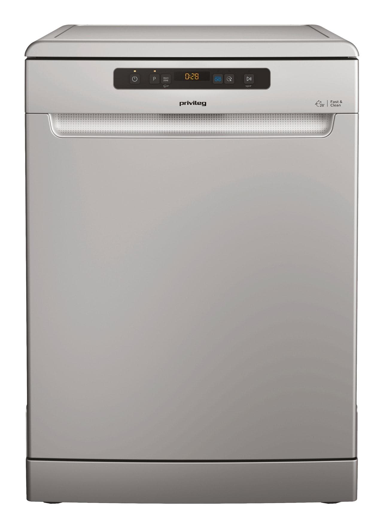 PRIVILEG Standgeschirrspüler P0F ECO 2D541 S Silber