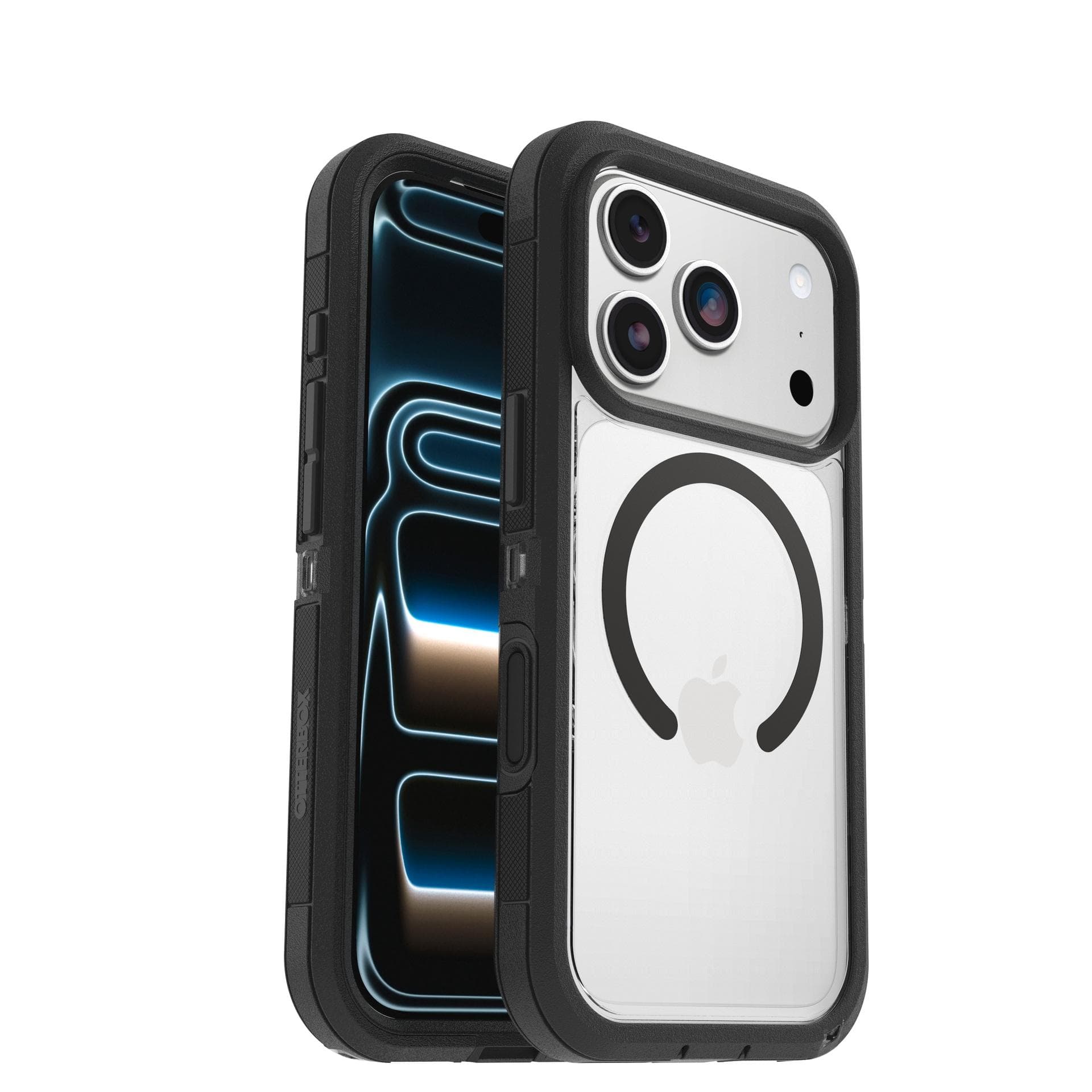 OtterBox Defender Pro XT Clear iPhone 17 Pro Schwarz Transparent