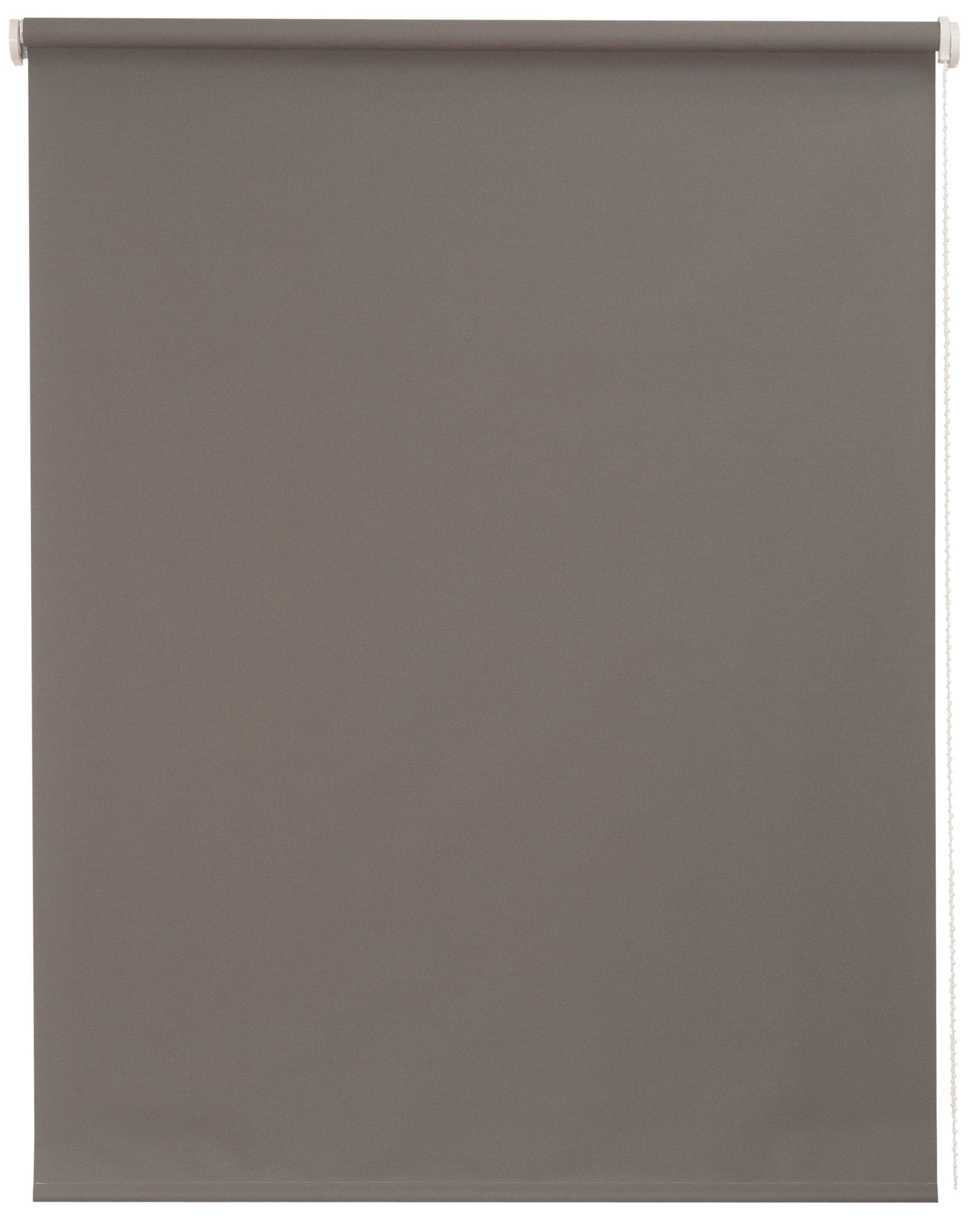 Seitenzugrollo SUNLINES "Lea" Grau Polyester 142x180 cm