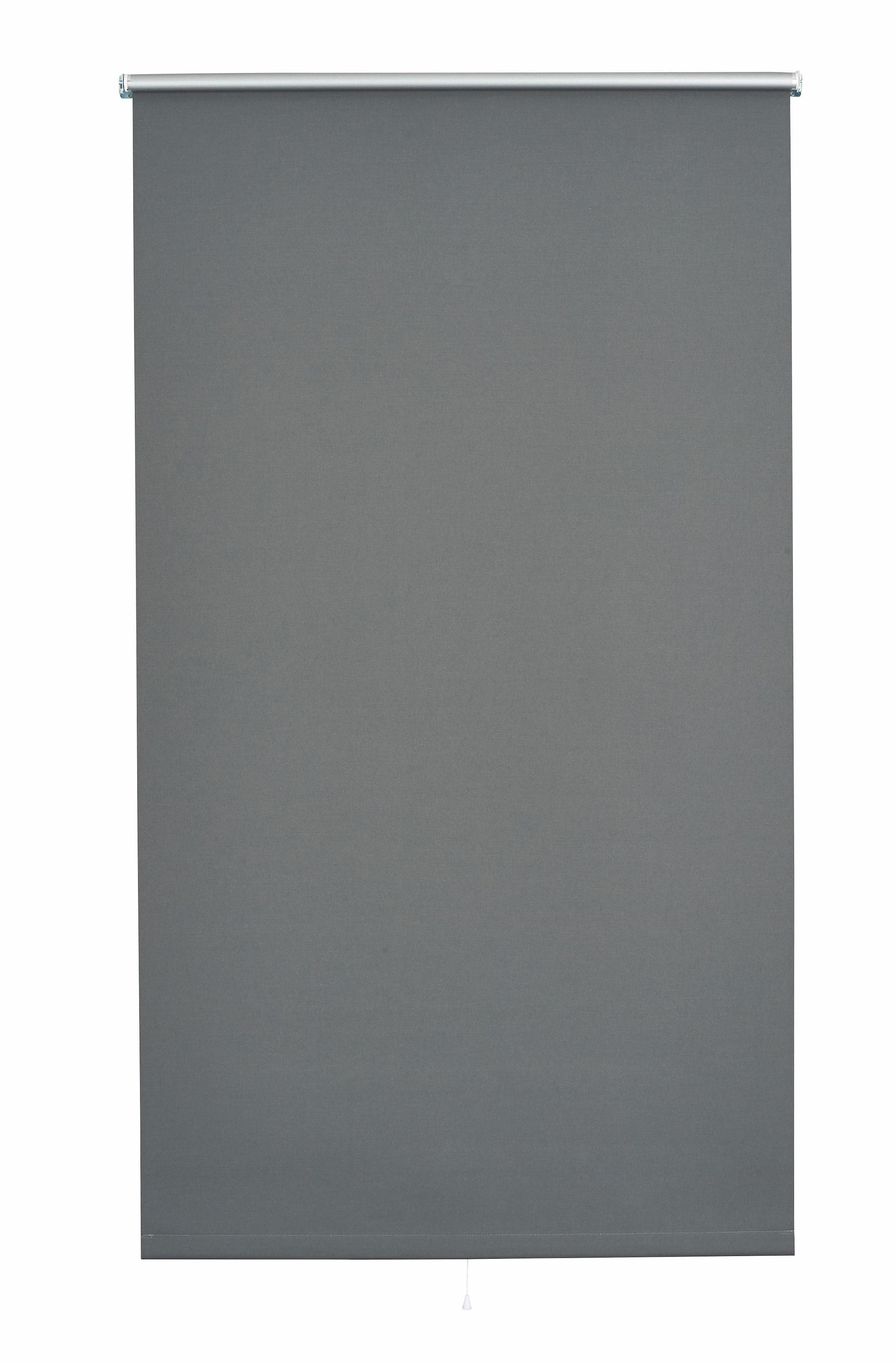 Springrollo SUNLINES Uni Grau 122x180cm Polyester