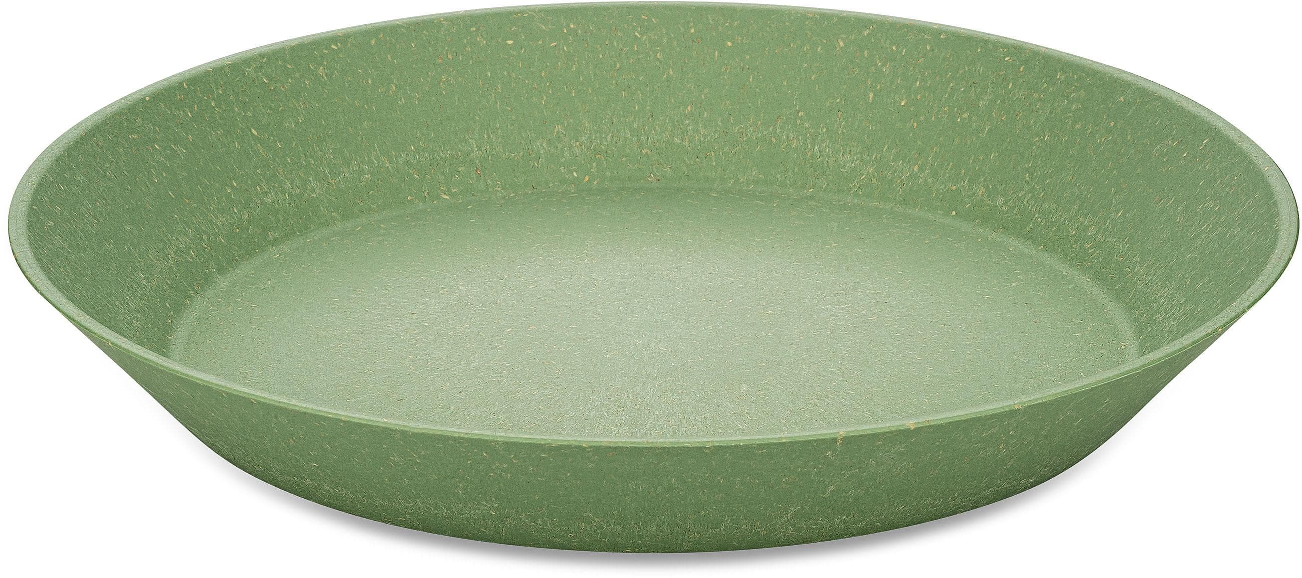 KOZIOL Suppenteller Set CONNECT PLATE Grün 4-tlg.