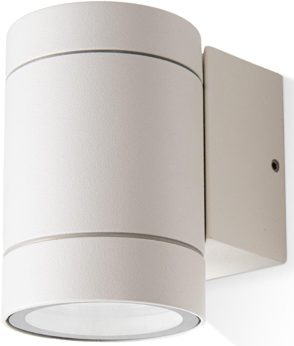 PACO HOME Wandleuchte LUSIWA Weiß Aluminium IP54