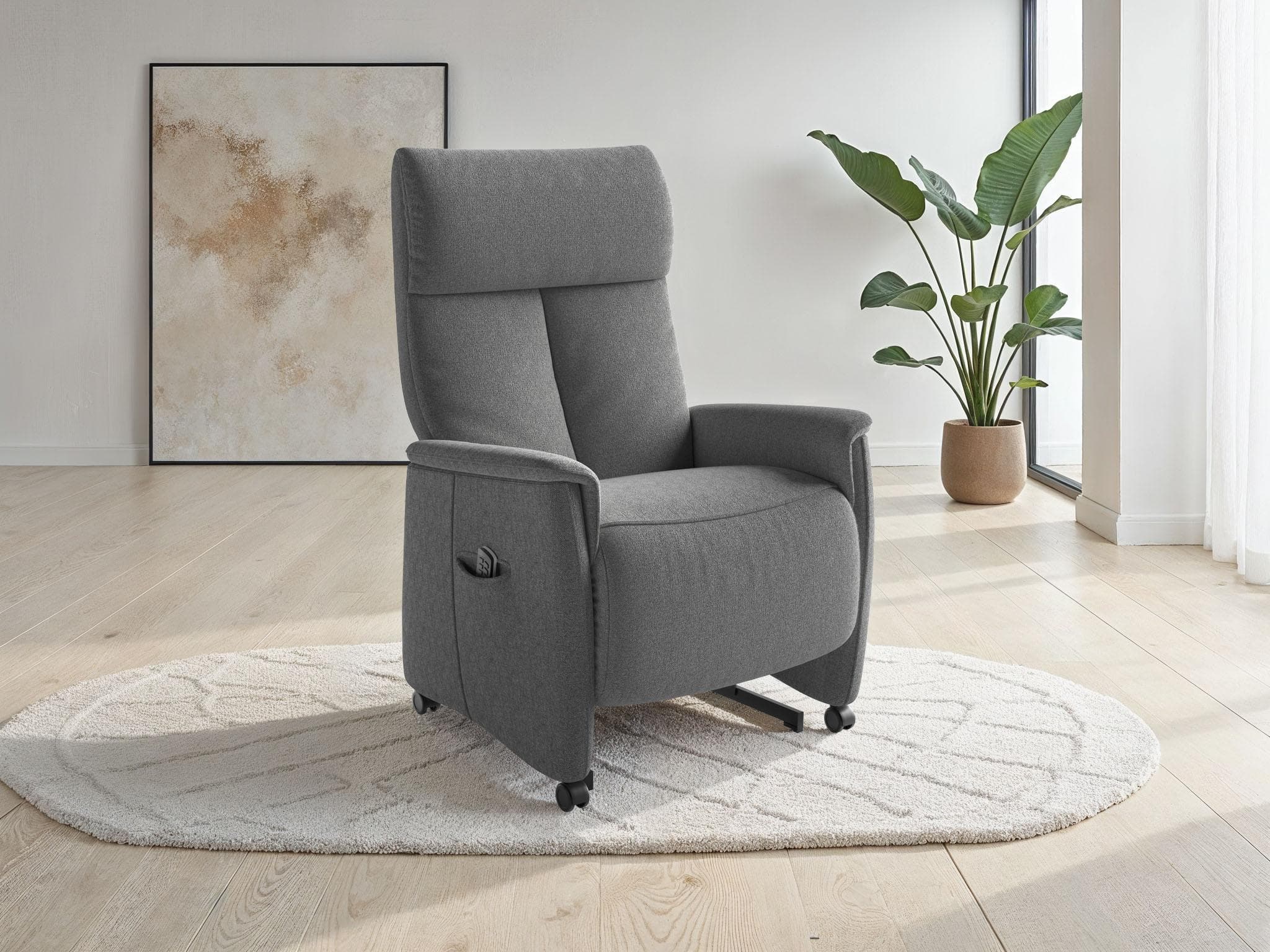 SIT & MORE TV-Sessel Cremona Comfort elektrisch mit Akku