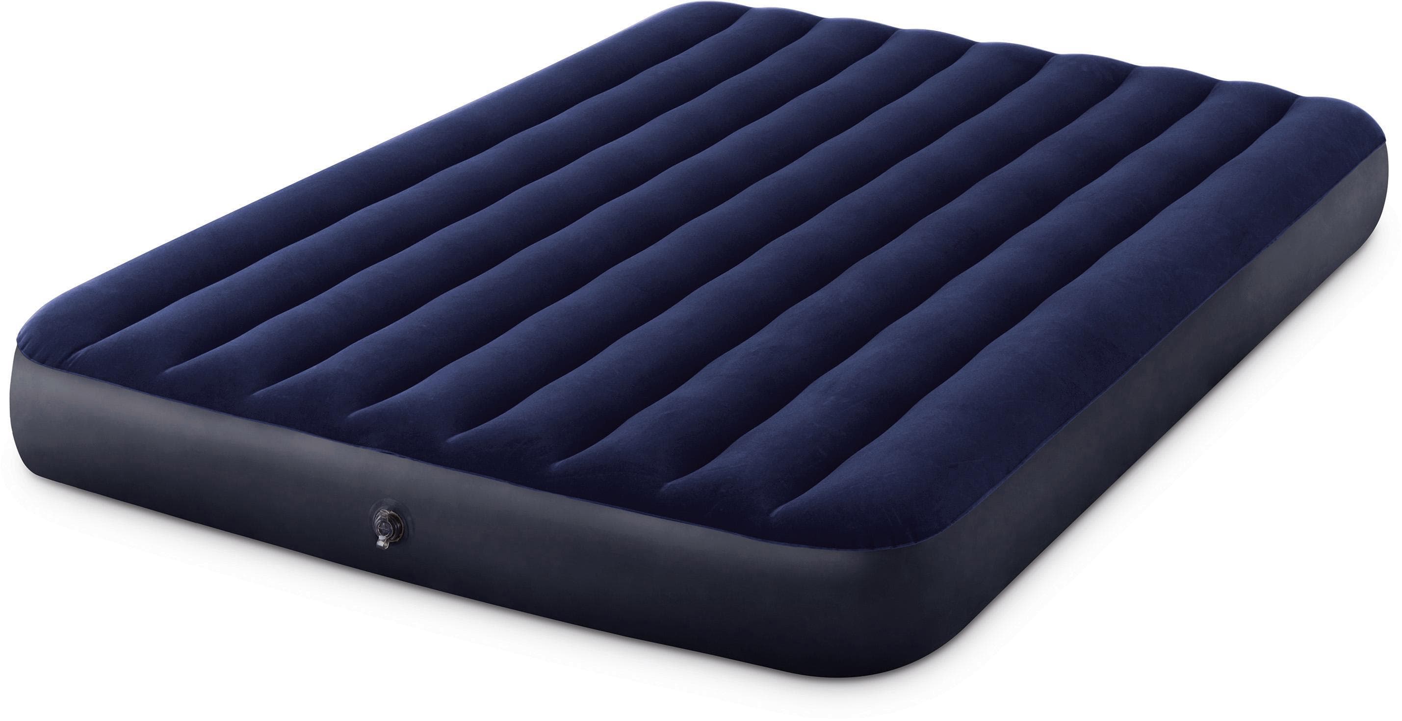INTEX DURA-BEAM Classic Downy Luftbett Blau 152x203 cm