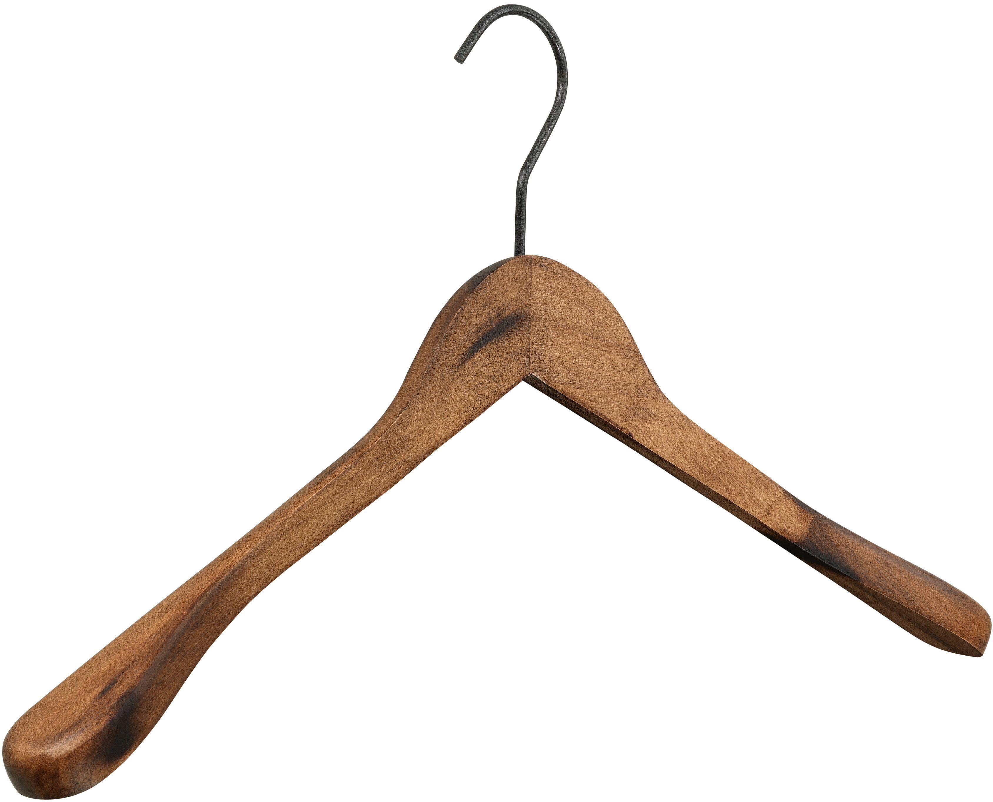 Pieperconcept Kleiderbügel Vintage 7209 Massivholz Metall Braun