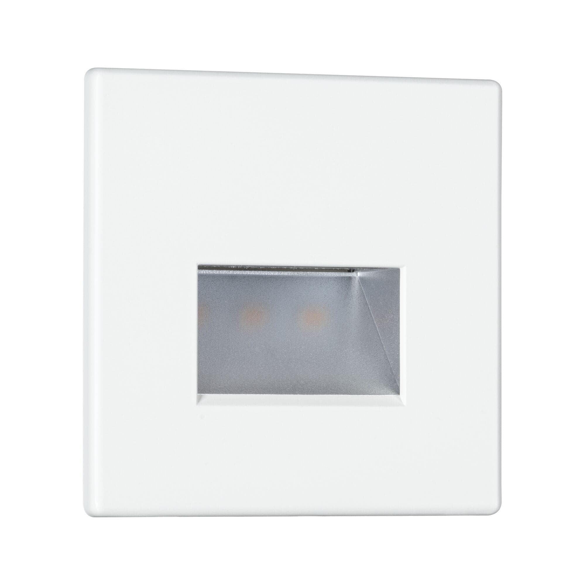 PAULMANN LED Wandeinbauleuchte Edge Quadro Weiß 1,2W