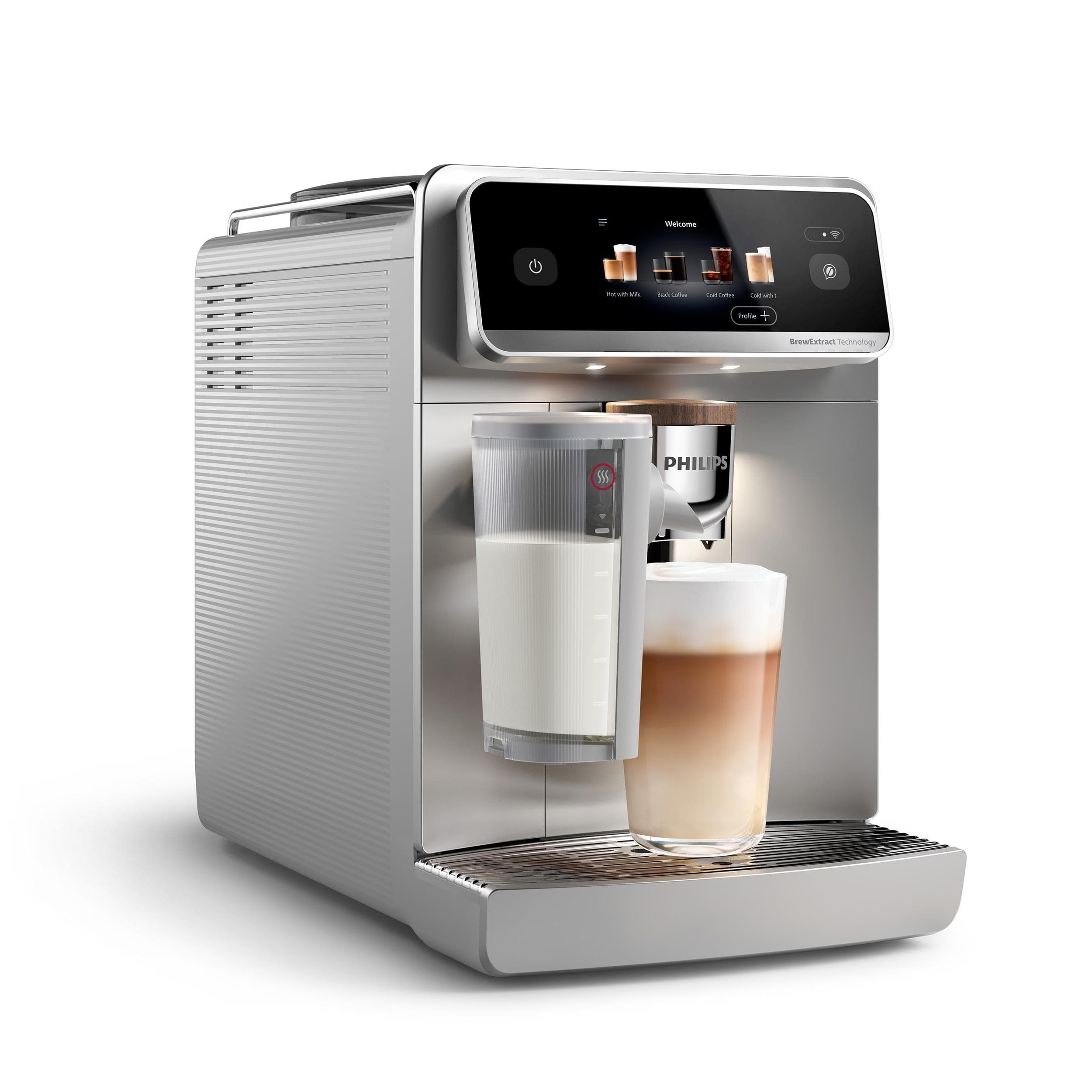 PHILIPS EP8757/20 8000 Serie LatteGo Kaffeevollautomat Silber
