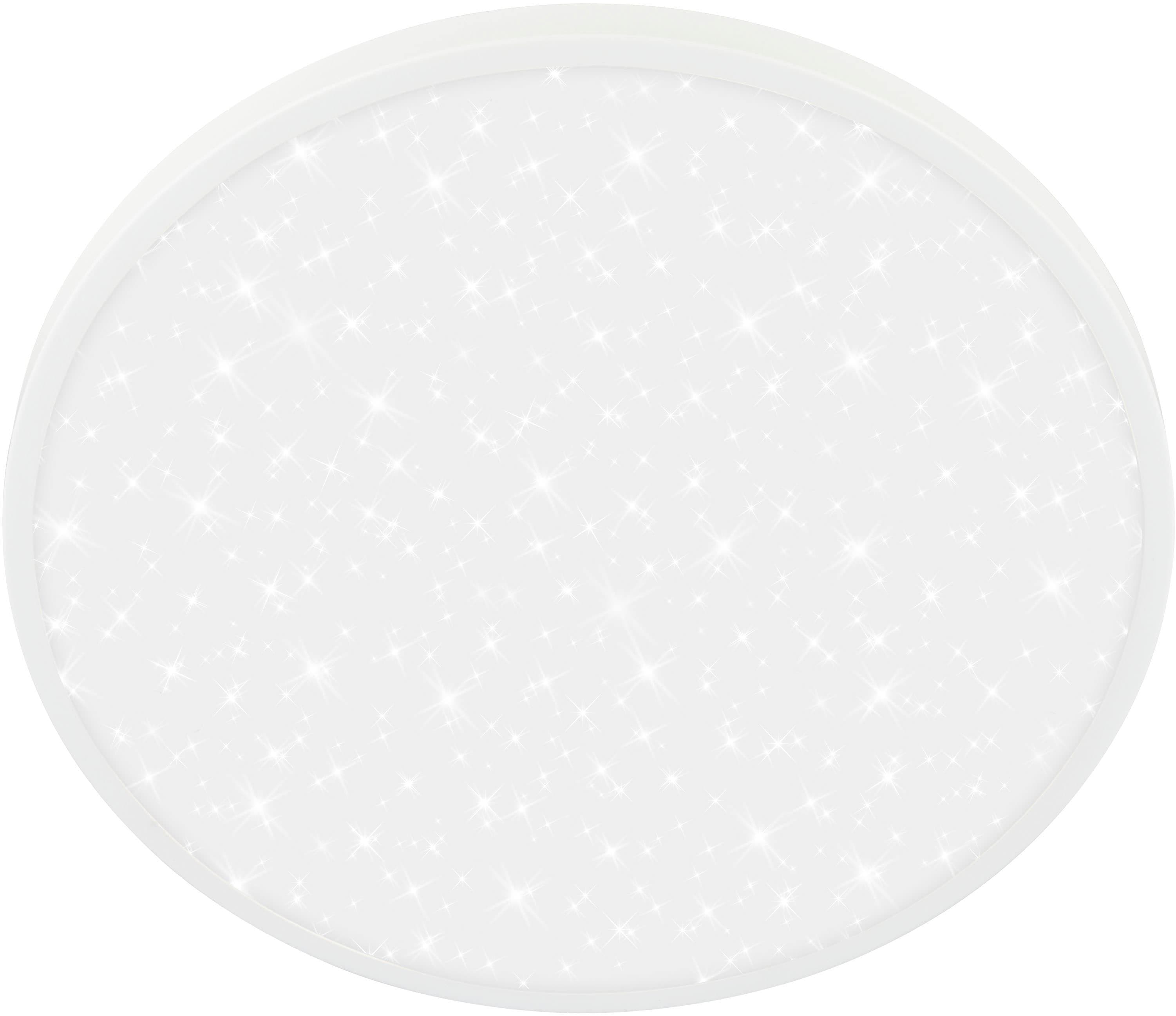 BRILONER LED Deckenleuchte COMPETO 3904016 Weiß Matt Sternencover